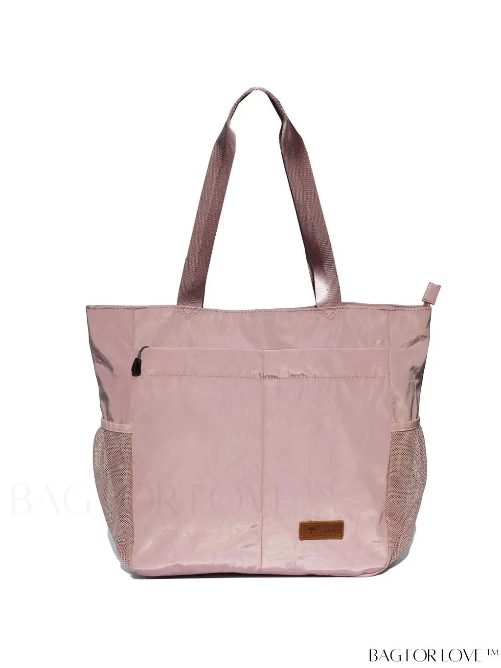 BagForLove - Water-Resistant Floral Tote Bag: Multi-Pocketed Shoulder Bag for Gym, Work, Picnics, Yoga, Travel, Beach & More