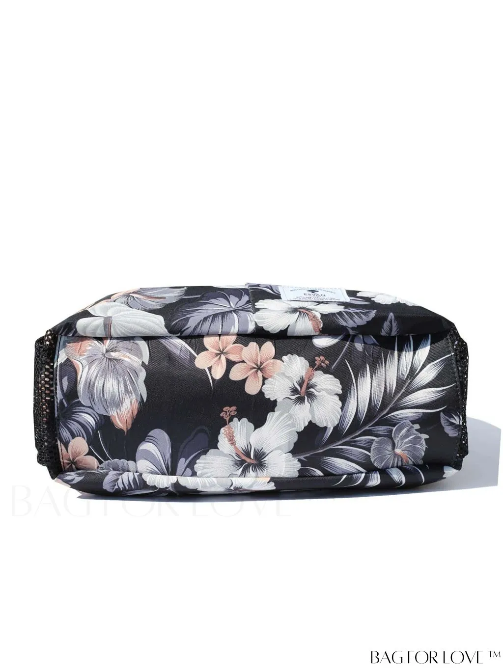 BagForLove - Water-Resistant Floral Tote Bag: Multi-Pocketed Shoulder Bag for Gym, Work, Picnics, Yoga, Travel, Beach & More