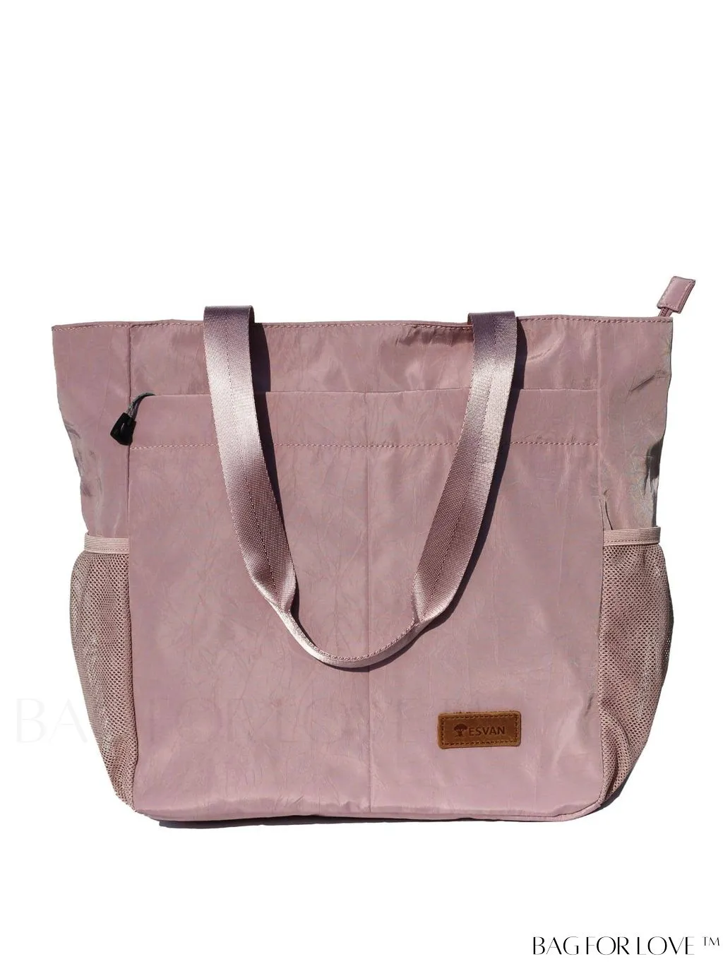 BagForLove - Water-Resistant Floral Tote Bag: Multi-Pocketed Shoulder Bag for Gym, Work, Picnics, Yoga, Travel, Beach & More