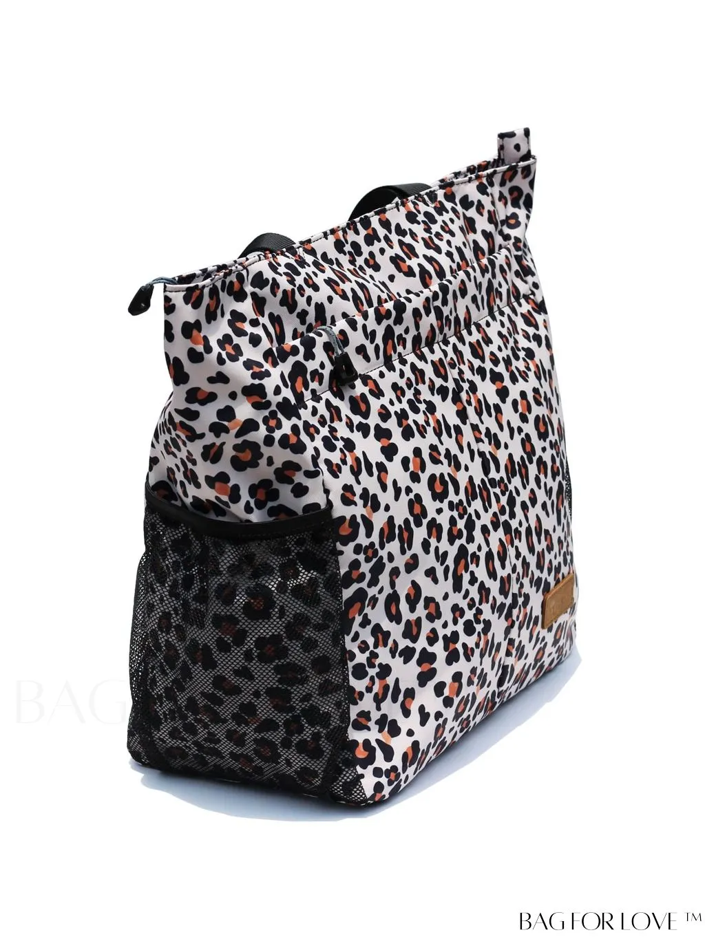 BagForLove - Water-Resistant Floral Tote Bag: Multi-Pocketed Shoulder Bag for Gym, Work, Picnics, Yoga, Travel, Beach & More