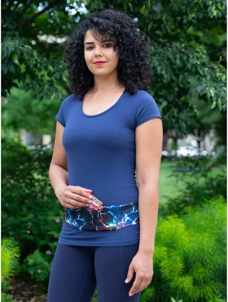 BANDI Running Belt for Women – Waist Fanny Pack Hands Free Way to Carry Phone, Passport, Keys, ID, Money & Everyday Essentials Made in the USA