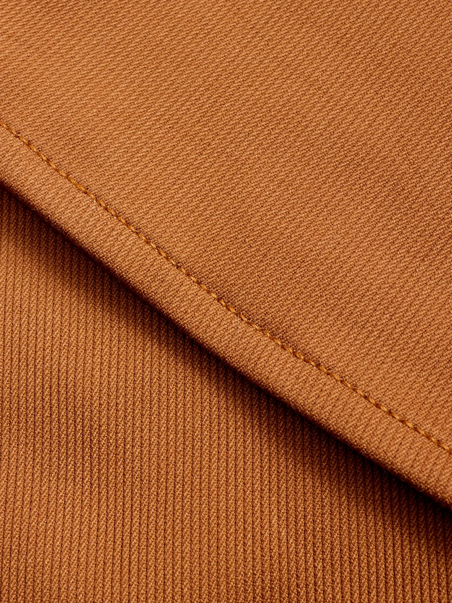 Bedford Cord Five Pocket Trousers in Bay Brown