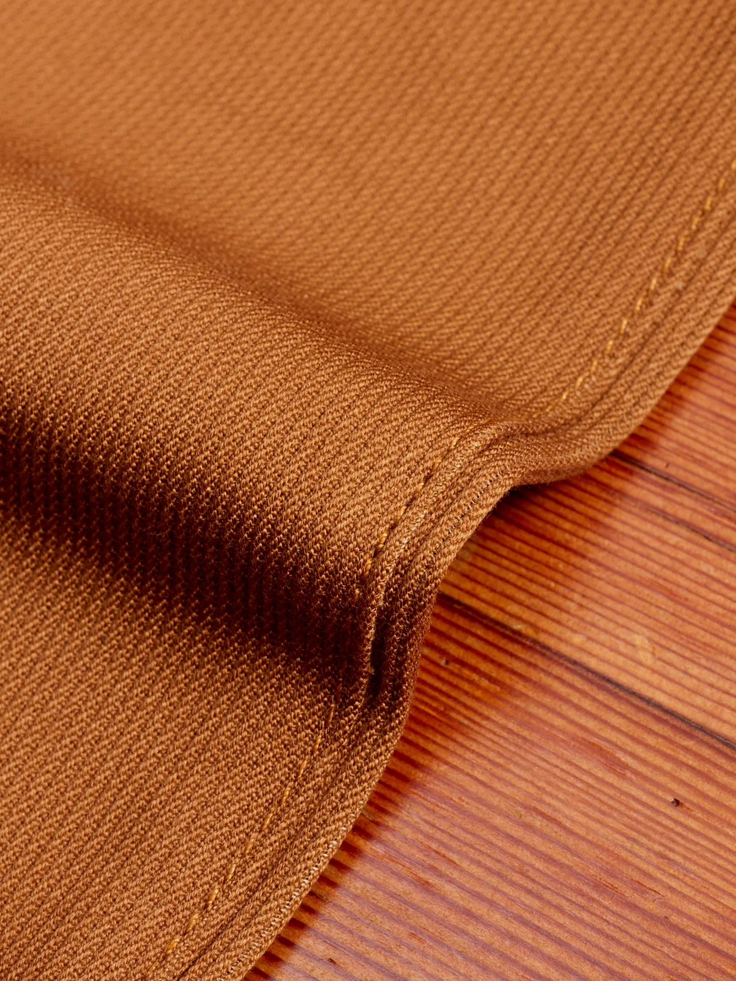 Bedford Cord Five Pocket Trousers in Bay Brown