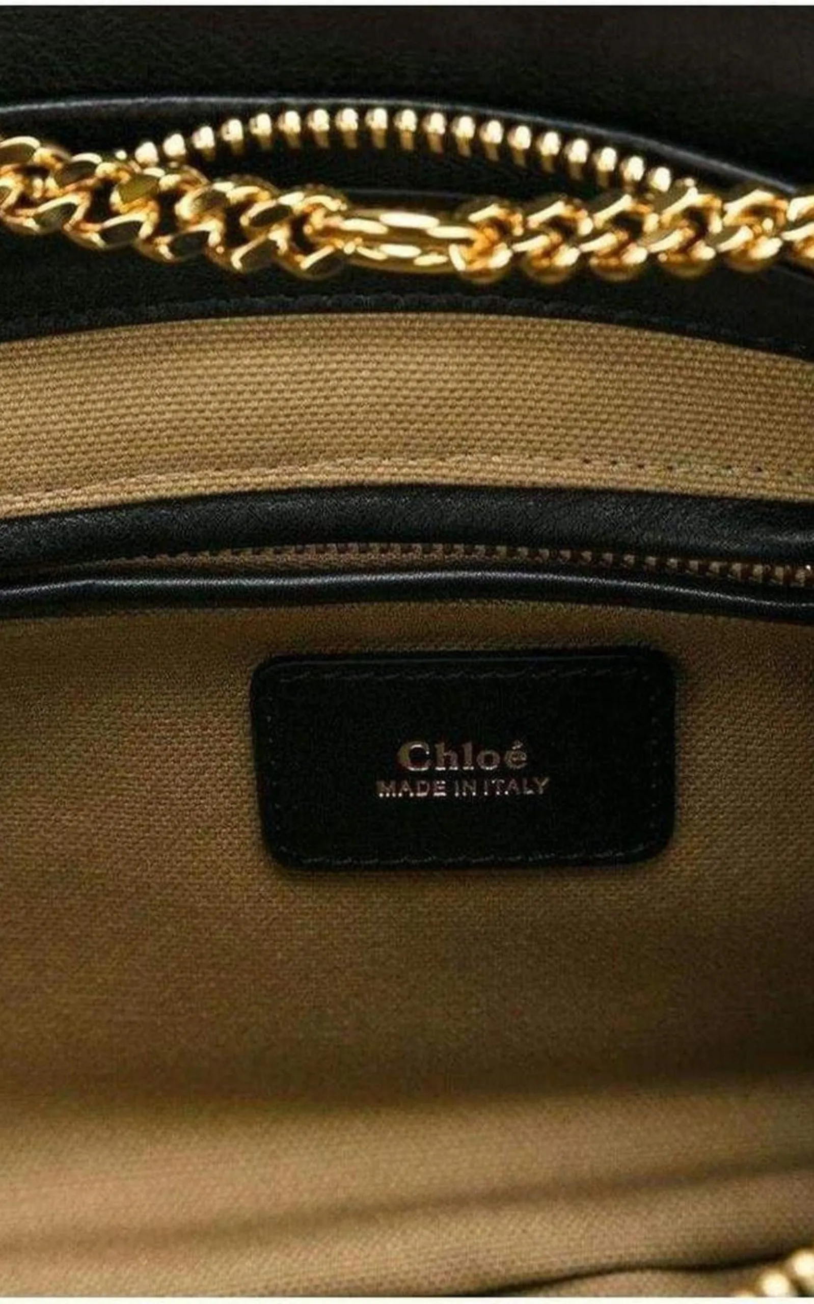 Black Leather Goldie Shoulder Bag