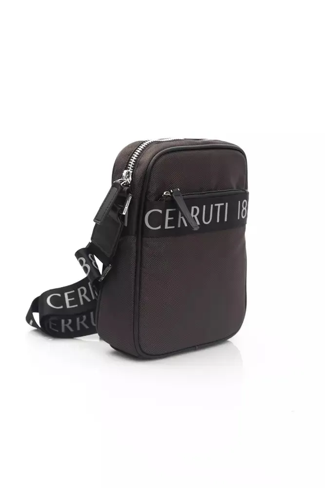 Brown Leather Men Messenger Bag