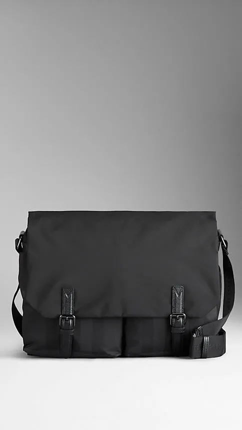 Burberry - Beat Check Messenger Bag