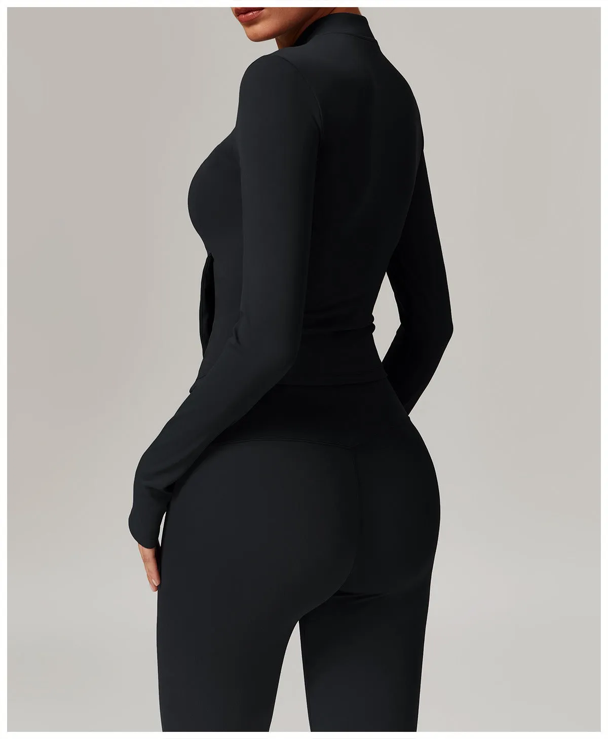 Butter Longsleeve Zip Top & Leggings Set