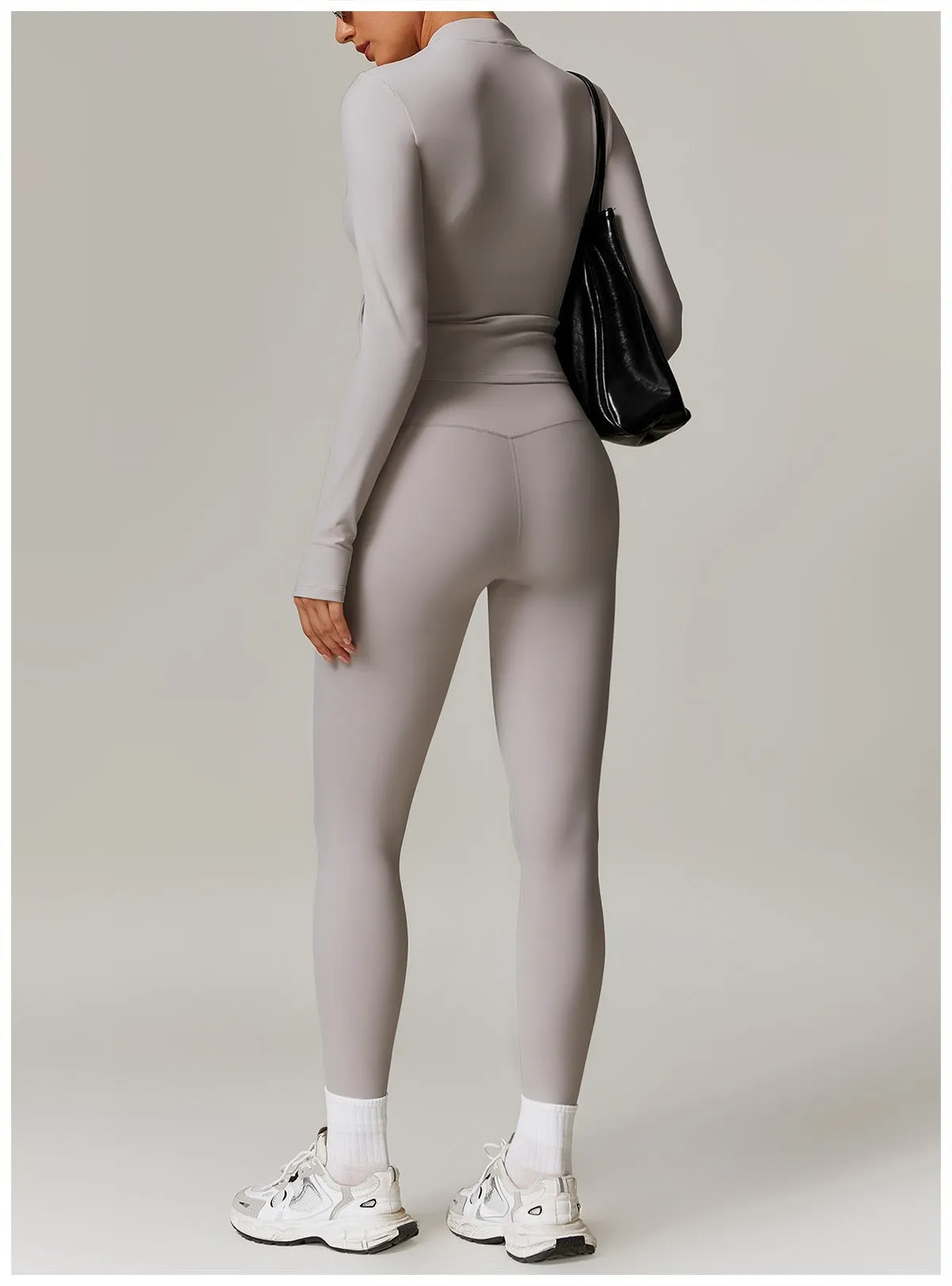 Butter Longsleeve Zip Top & Leggings Set