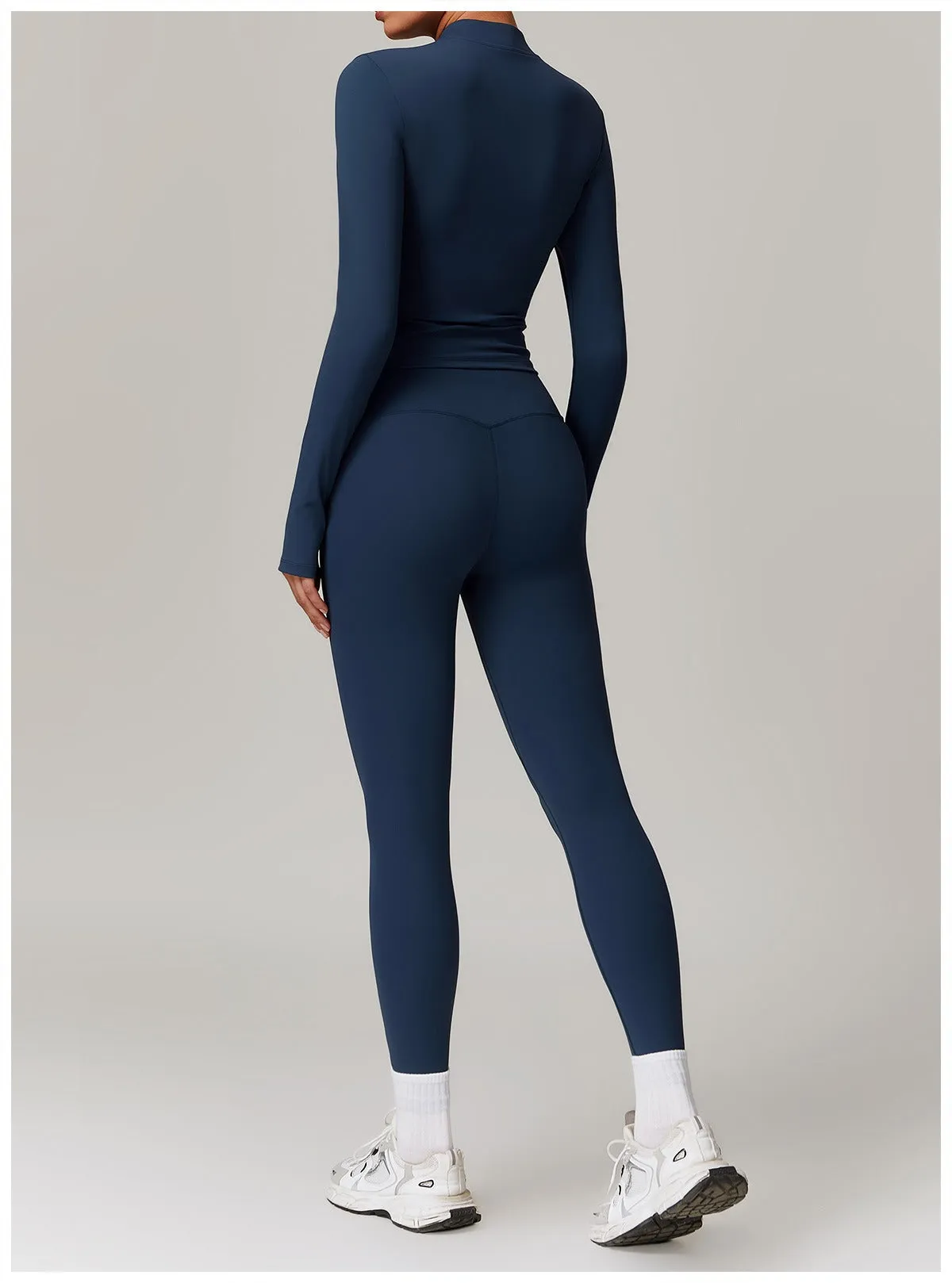 Butter Longsleeve Zip Top & Leggings Set