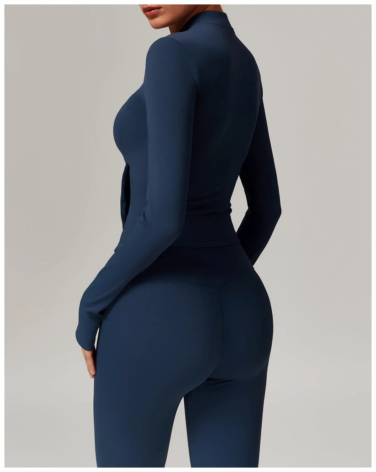 Butter Longsleeve Zip Top & Leggings Set