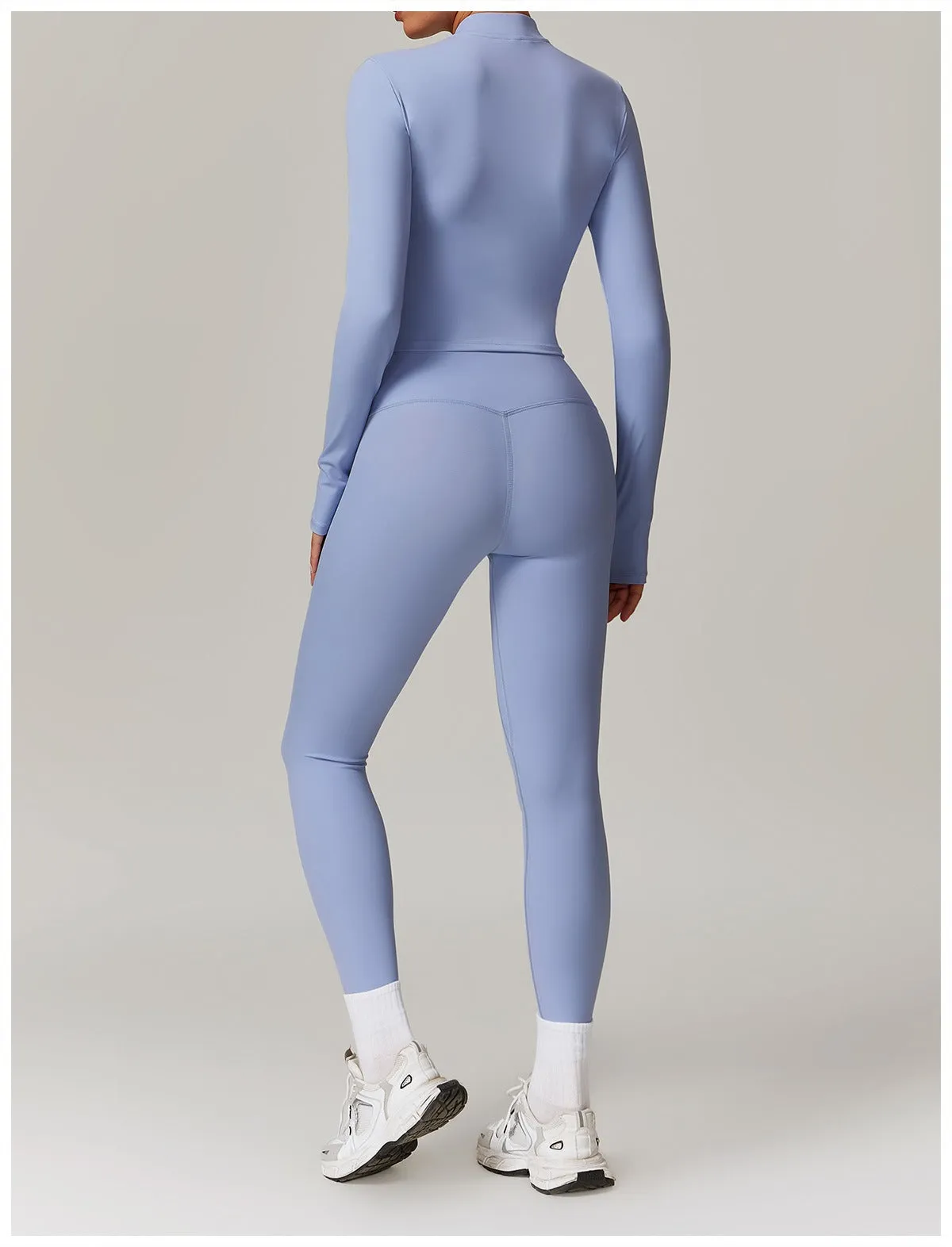 Butter Longsleeve Zip Top & Leggings Set