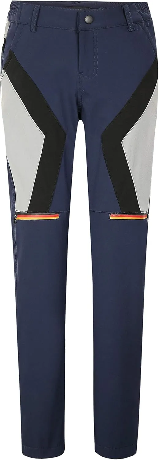 Camii Mia-Fleece-Lined-Hiking-Pants-for-Women-Outdoor Ski Snow Pants Slim Waterproof Windproof Water Resistant