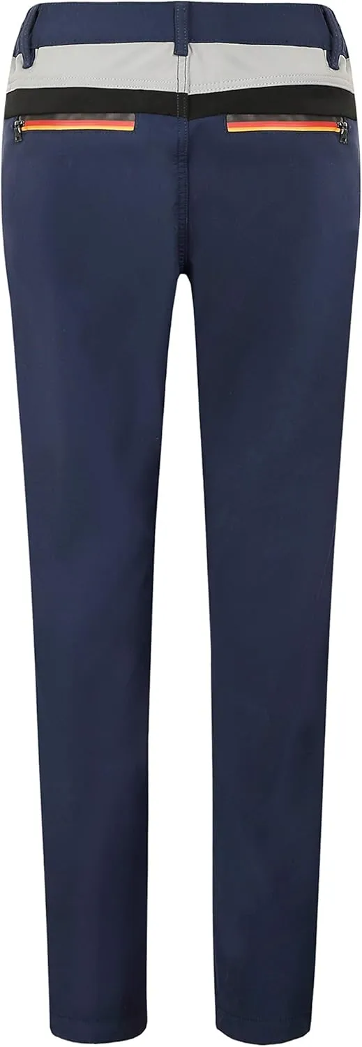 Camii Mia-Fleece-Lined-Hiking-Pants-for-Women-Outdoor Ski Snow Pants Slim Waterproof Windproof Water Resistant