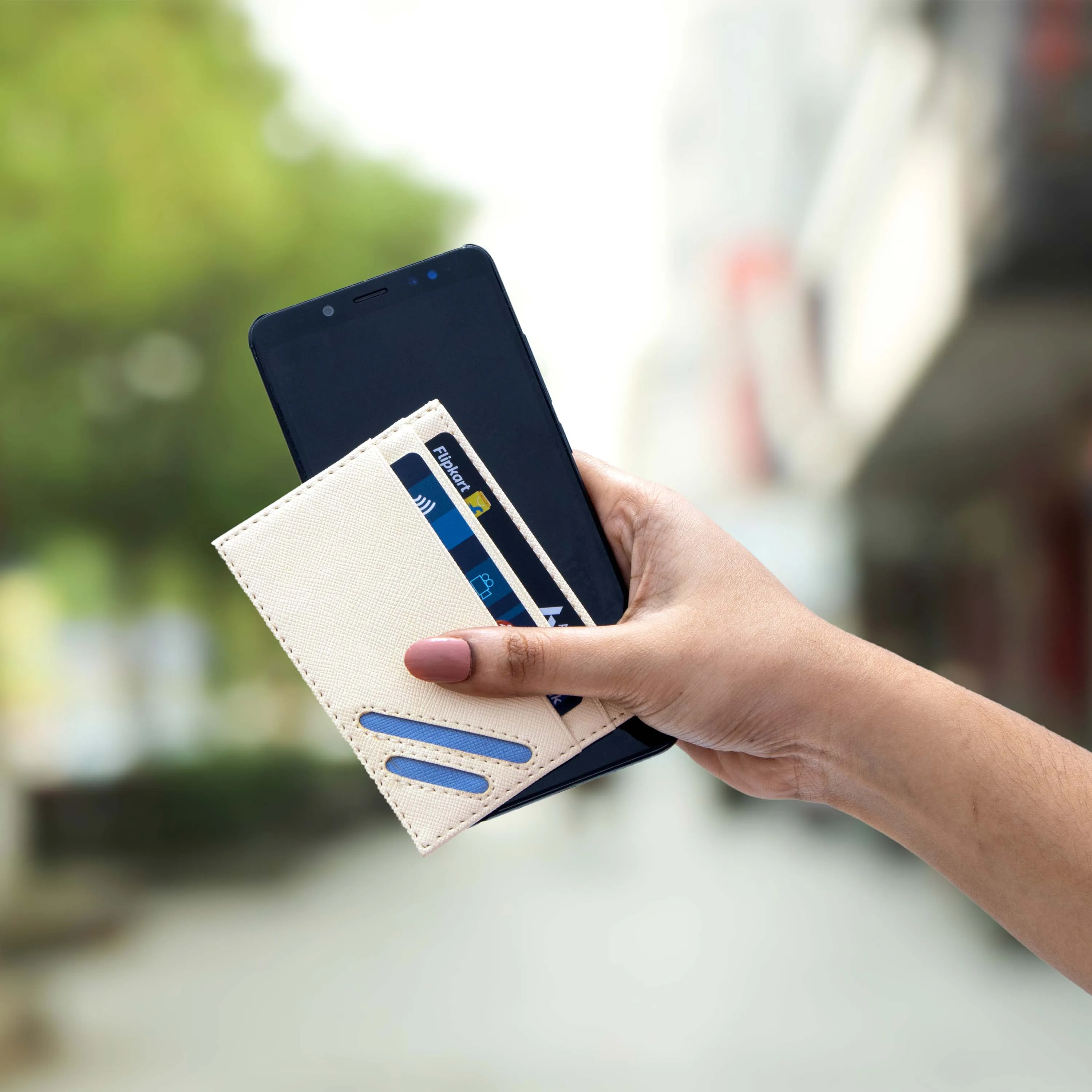 CARD HOLDER - BICHROME