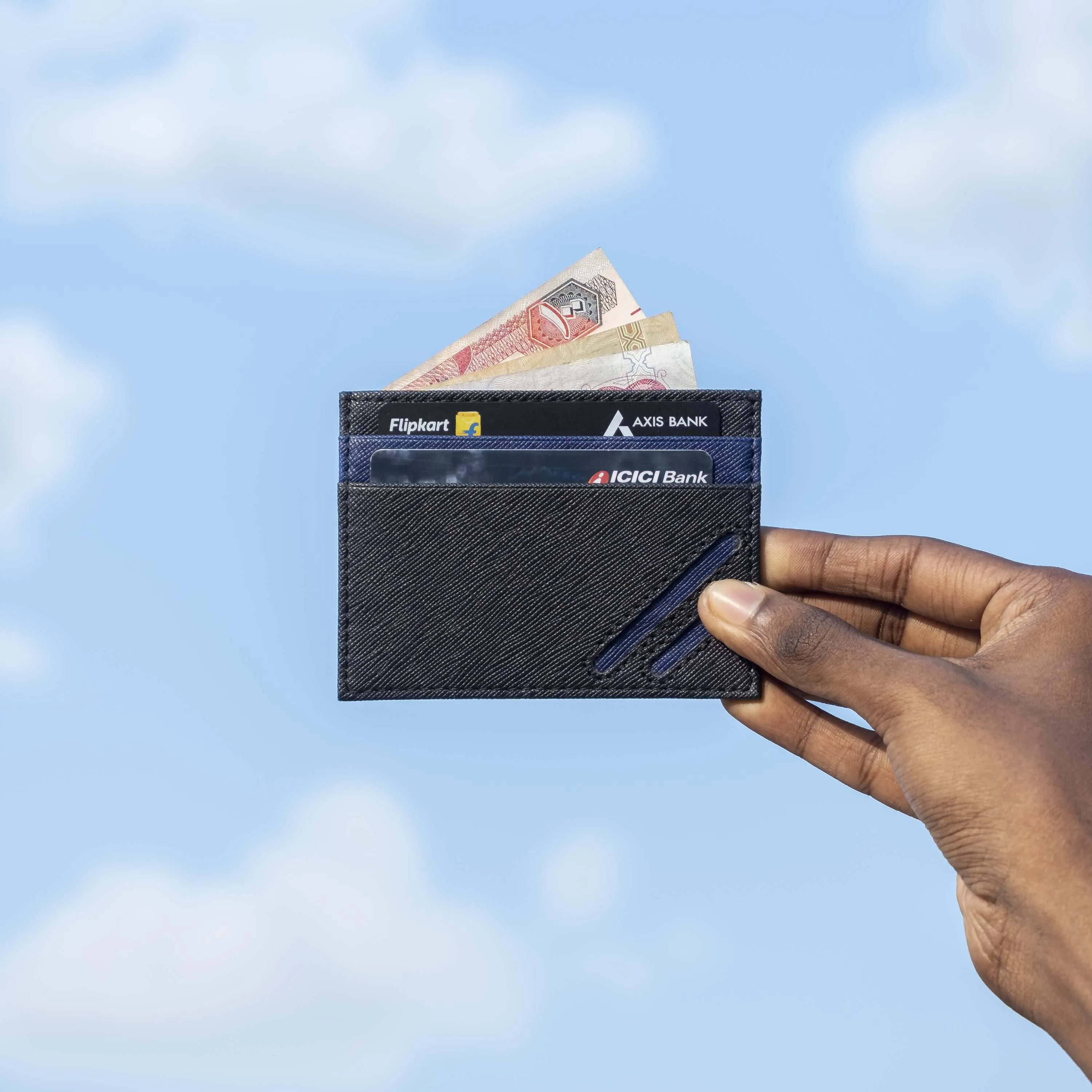 CARD HOLDER - BICHROME