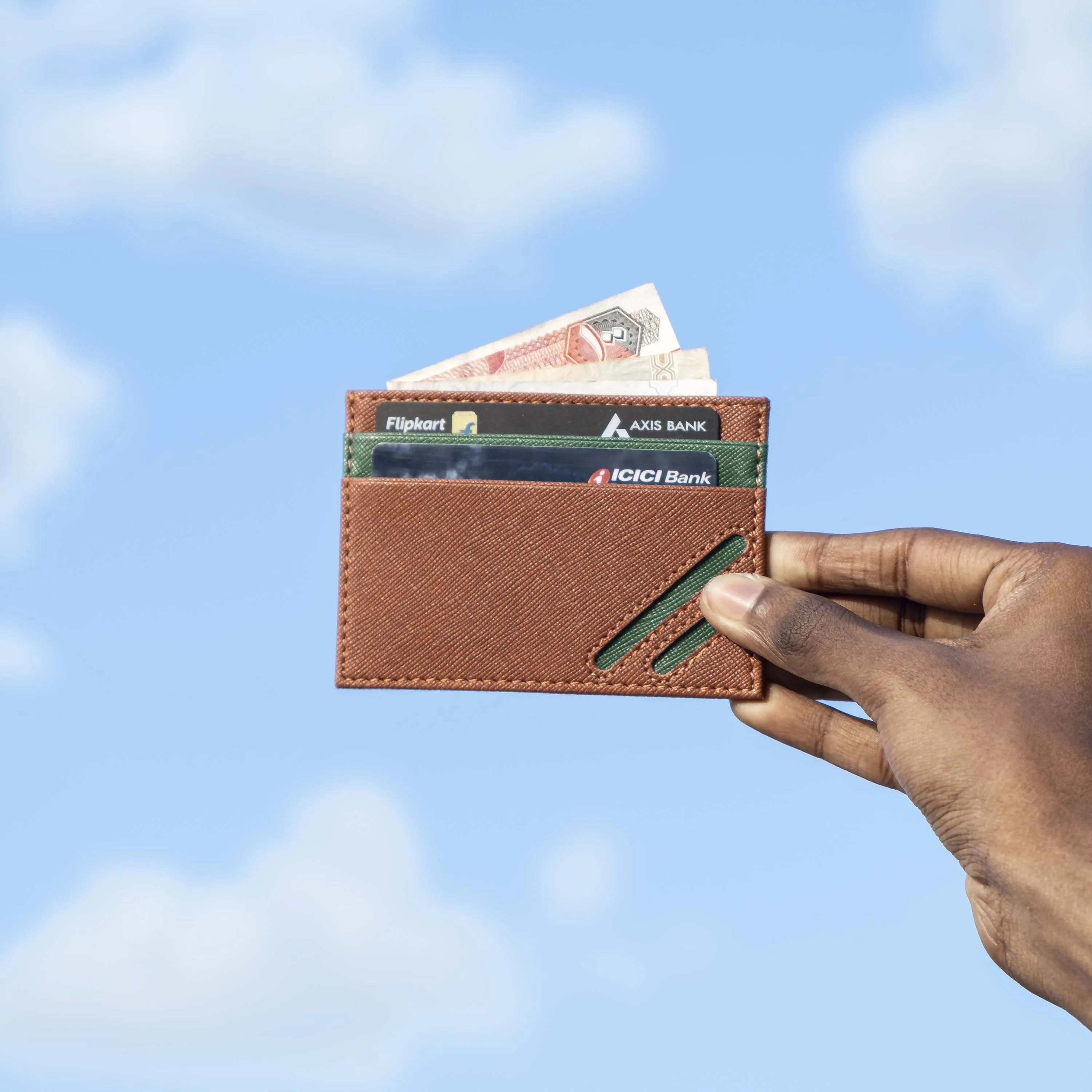 CARD HOLDER - BICHROME