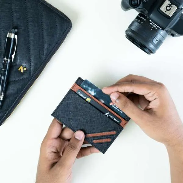 CARD HOLDER - BICHROME