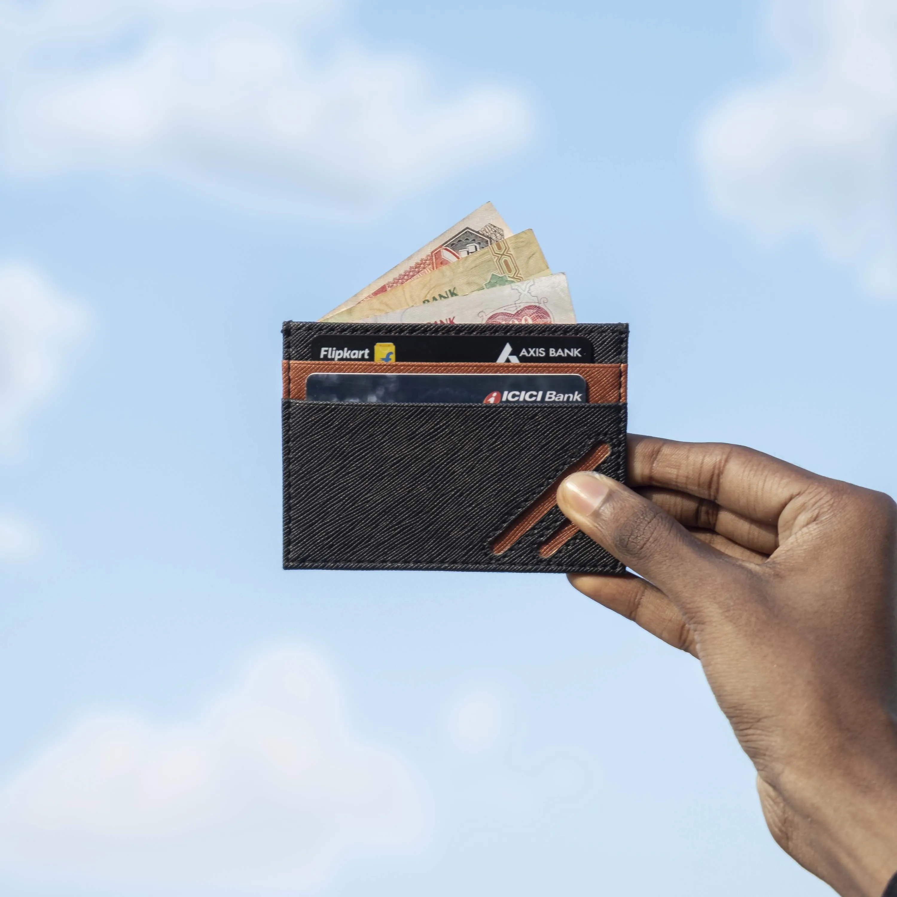 CARD HOLDER - BICHROME