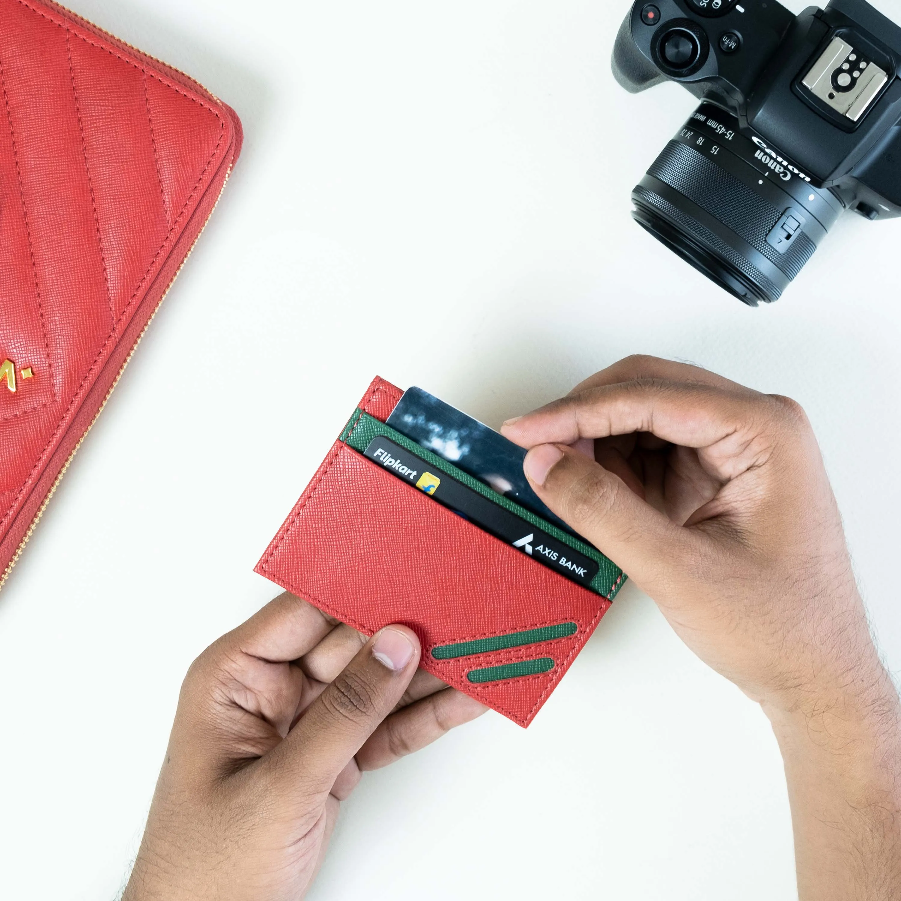 CARD HOLDER - BICHROME