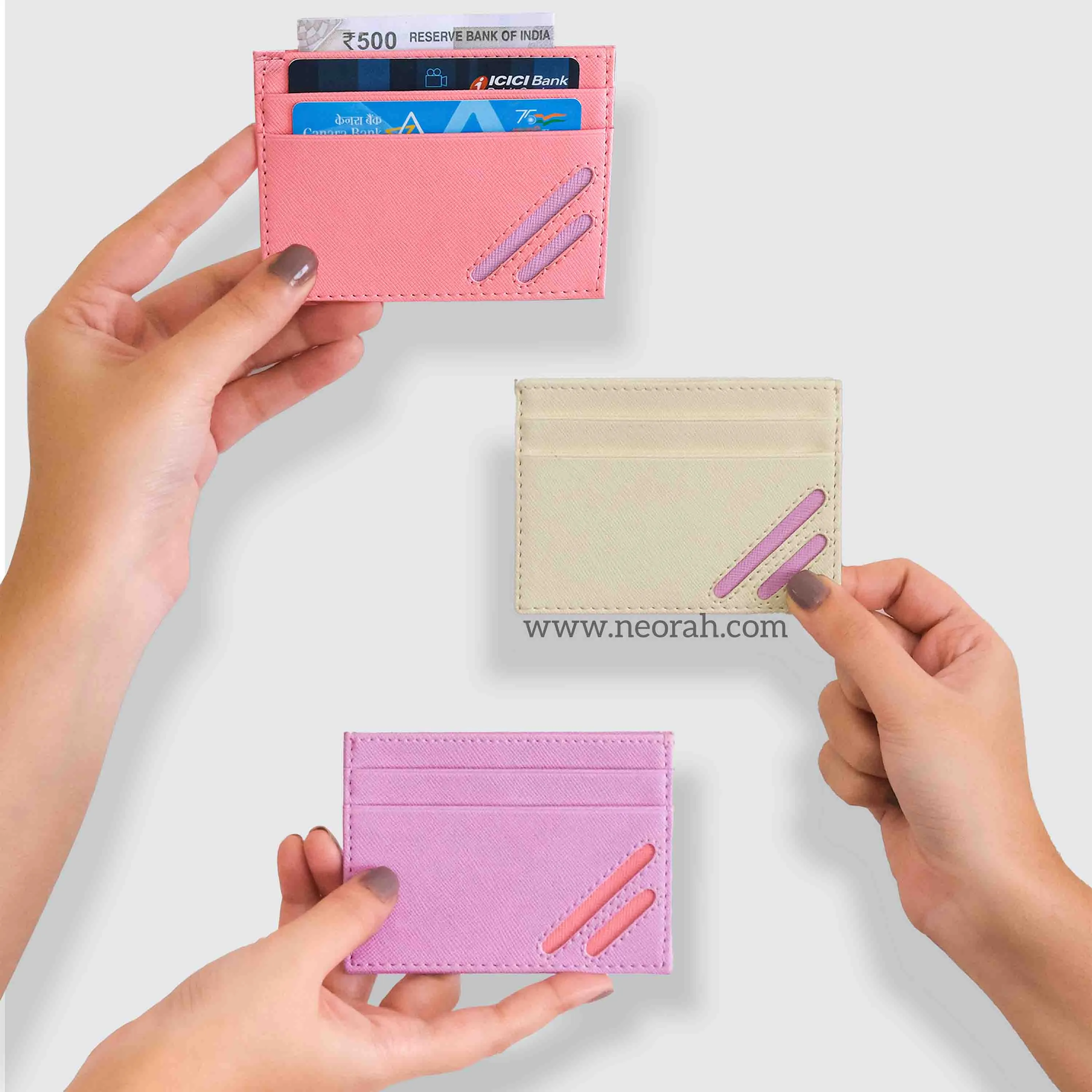 CARD HOLDER - BICHROME