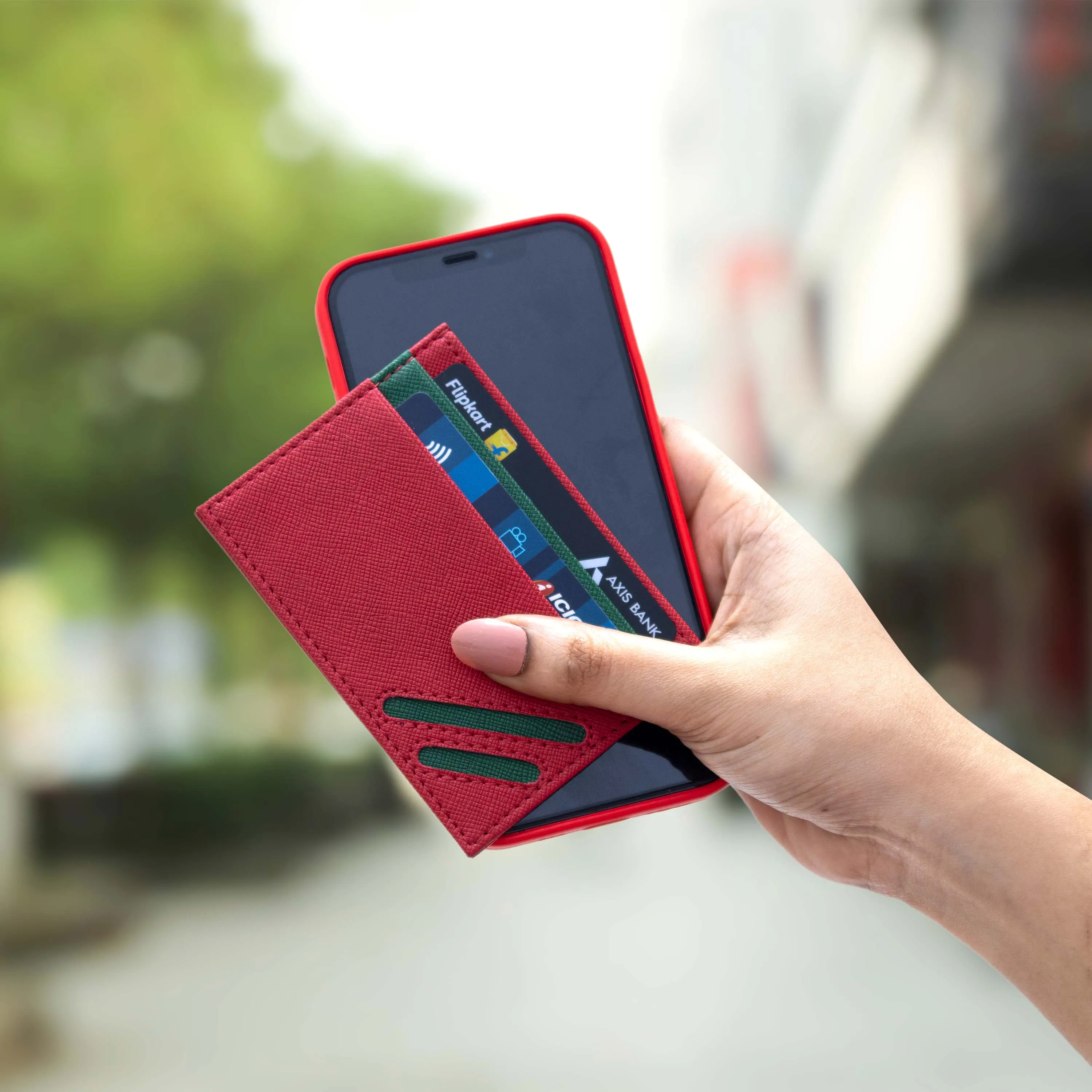 CARD HOLDER - BICHROME