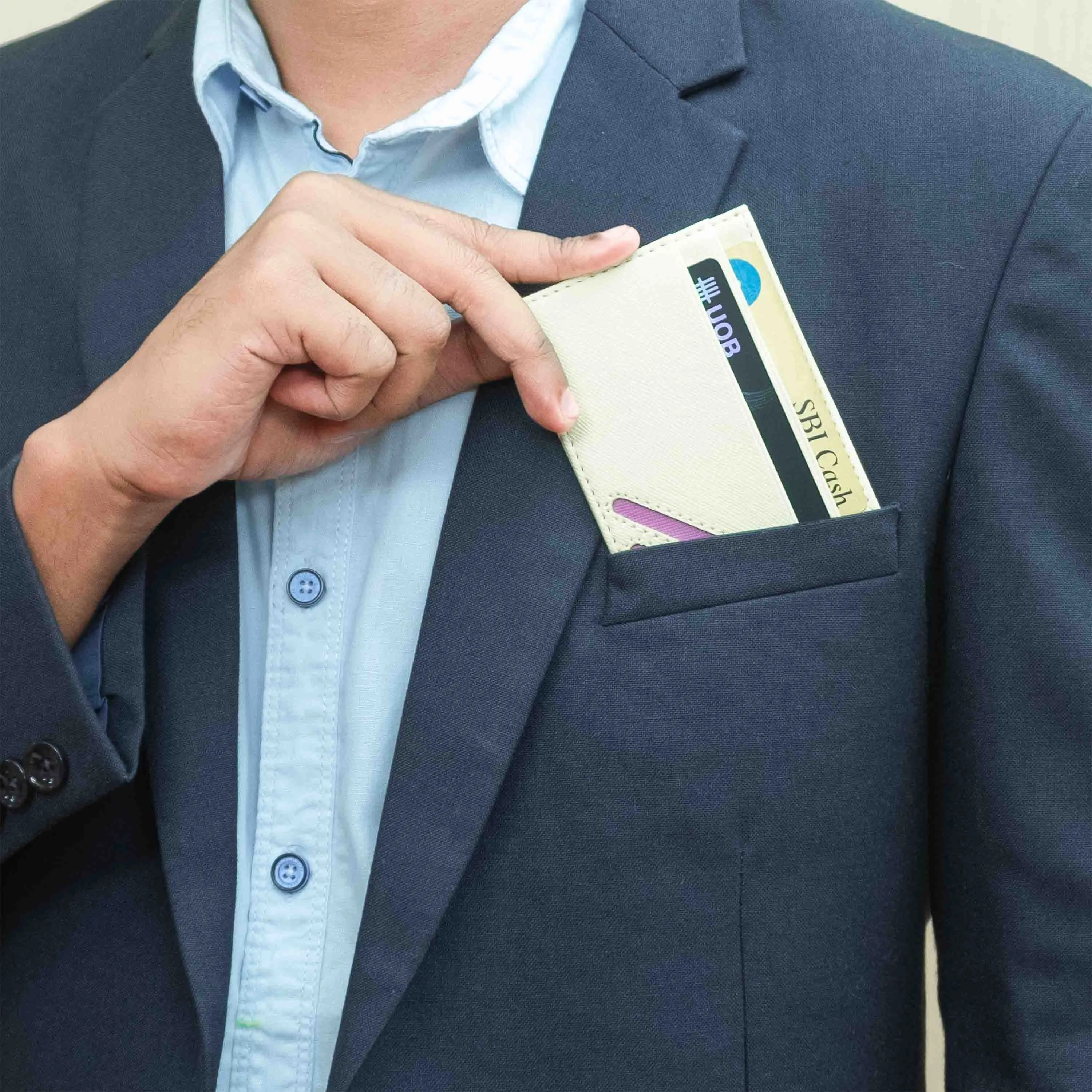 CARD HOLDER - BICHROME