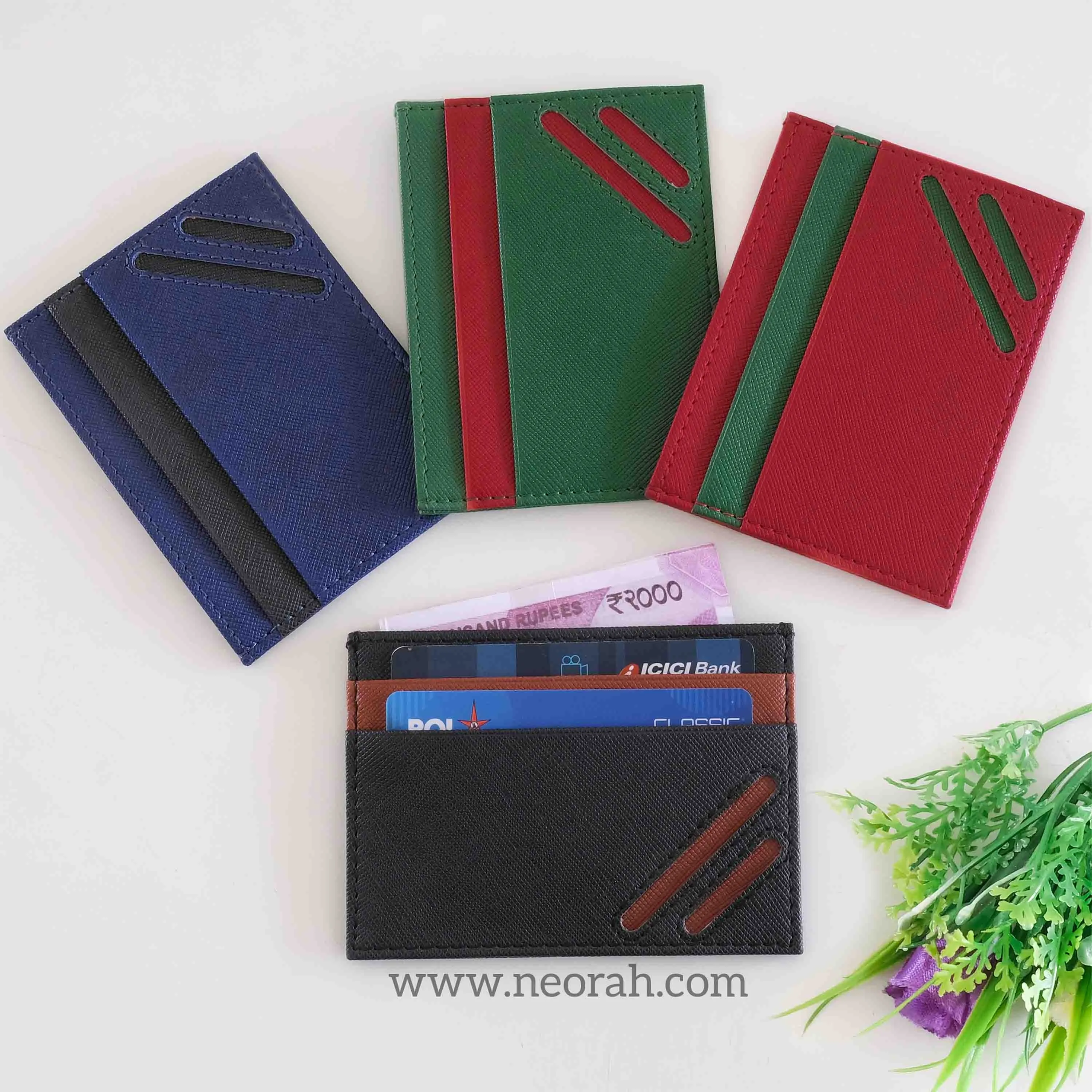 CARD HOLDER - BICHROME