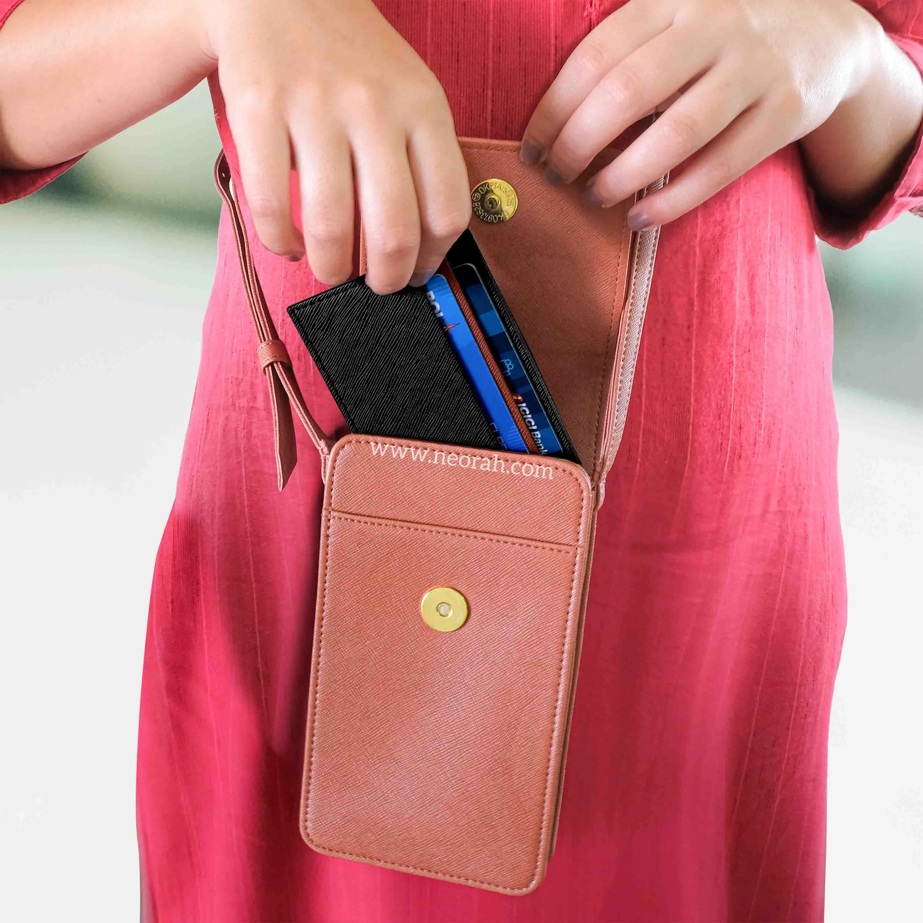 CARD HOLDER - BICHROME