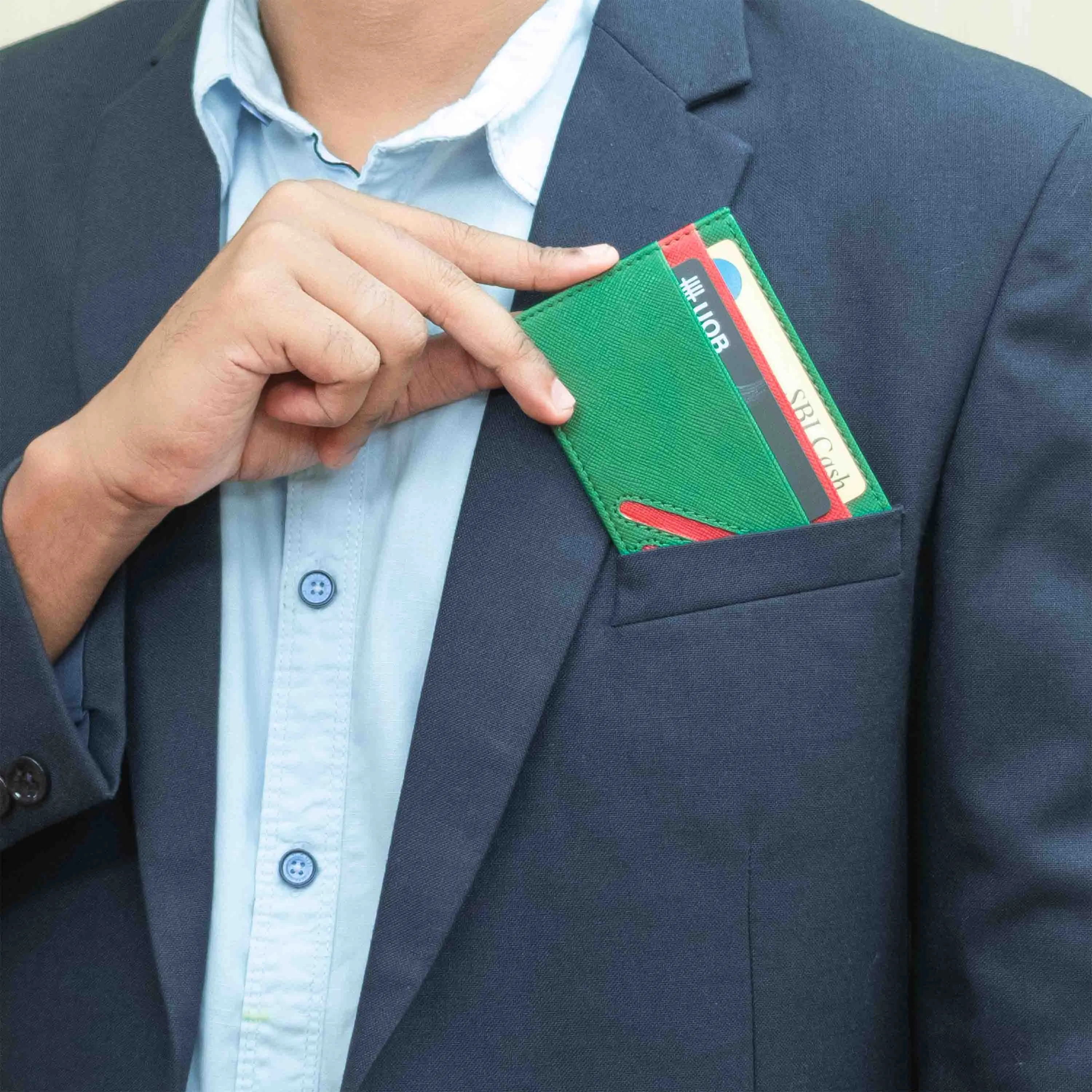 CARD HOLDER - BICHROME