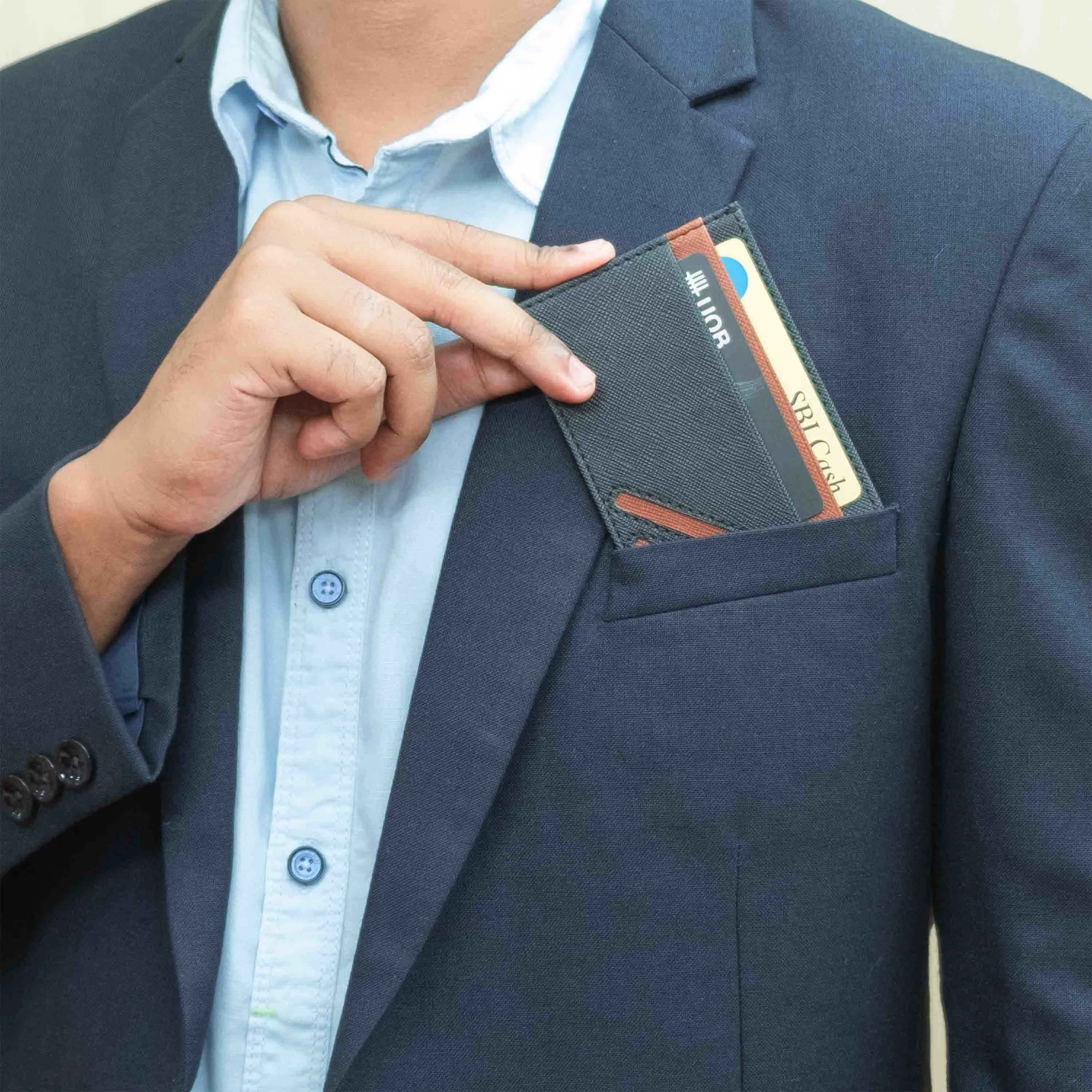CARD HOLDER - BICHROME