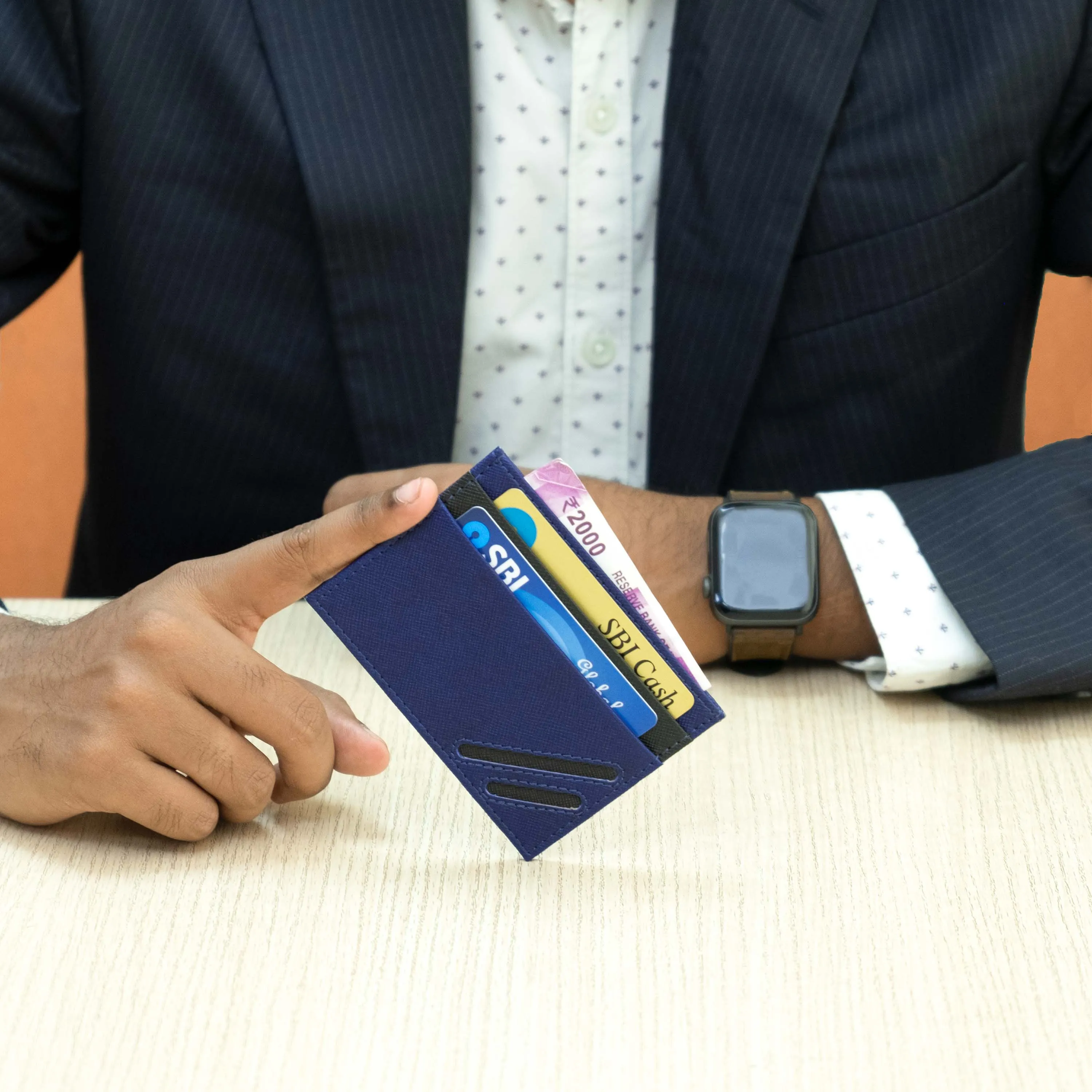 CARD HOLDER - BICHROME