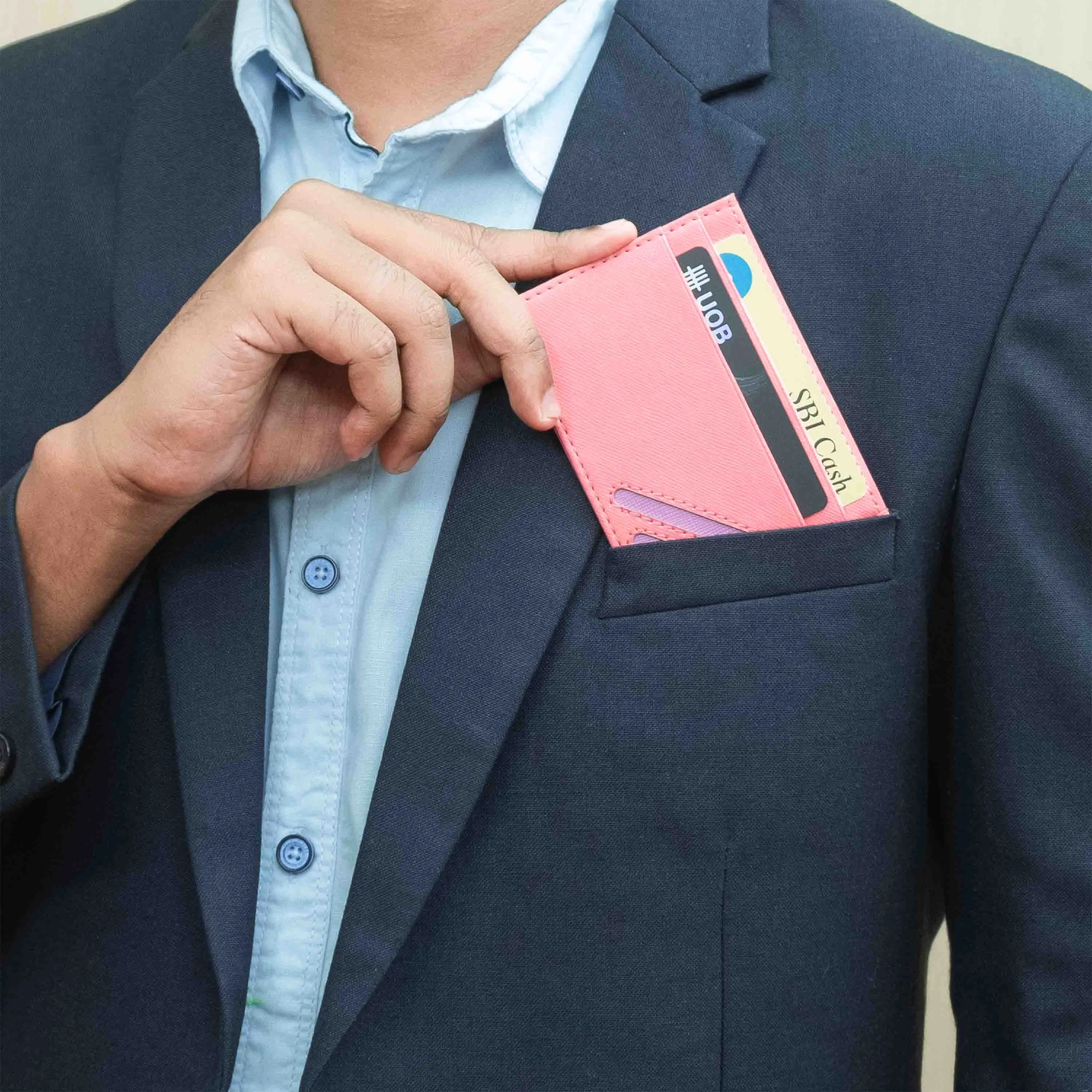 CARD HOLDER - BICHROME