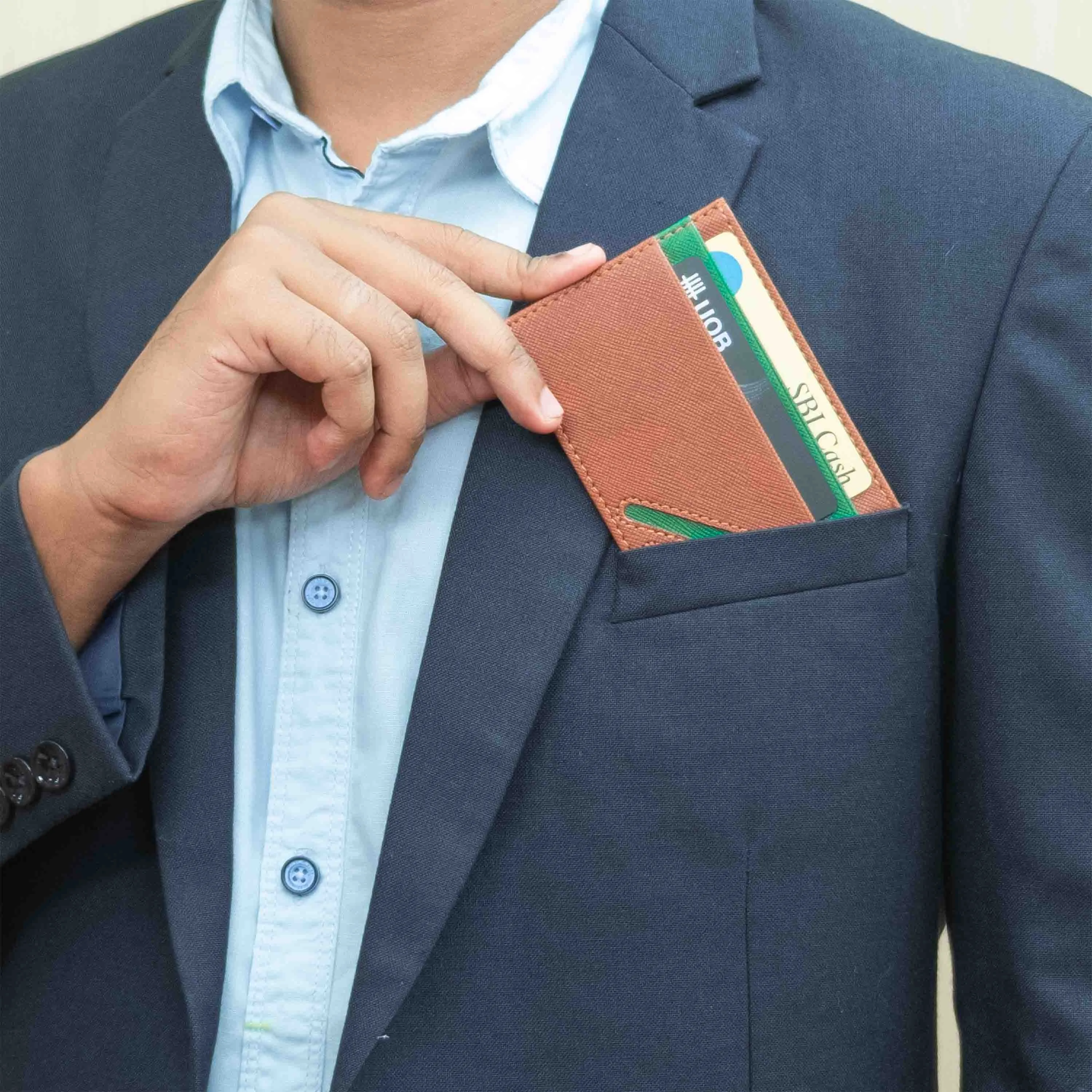 CARD HOLDER - BICHROME