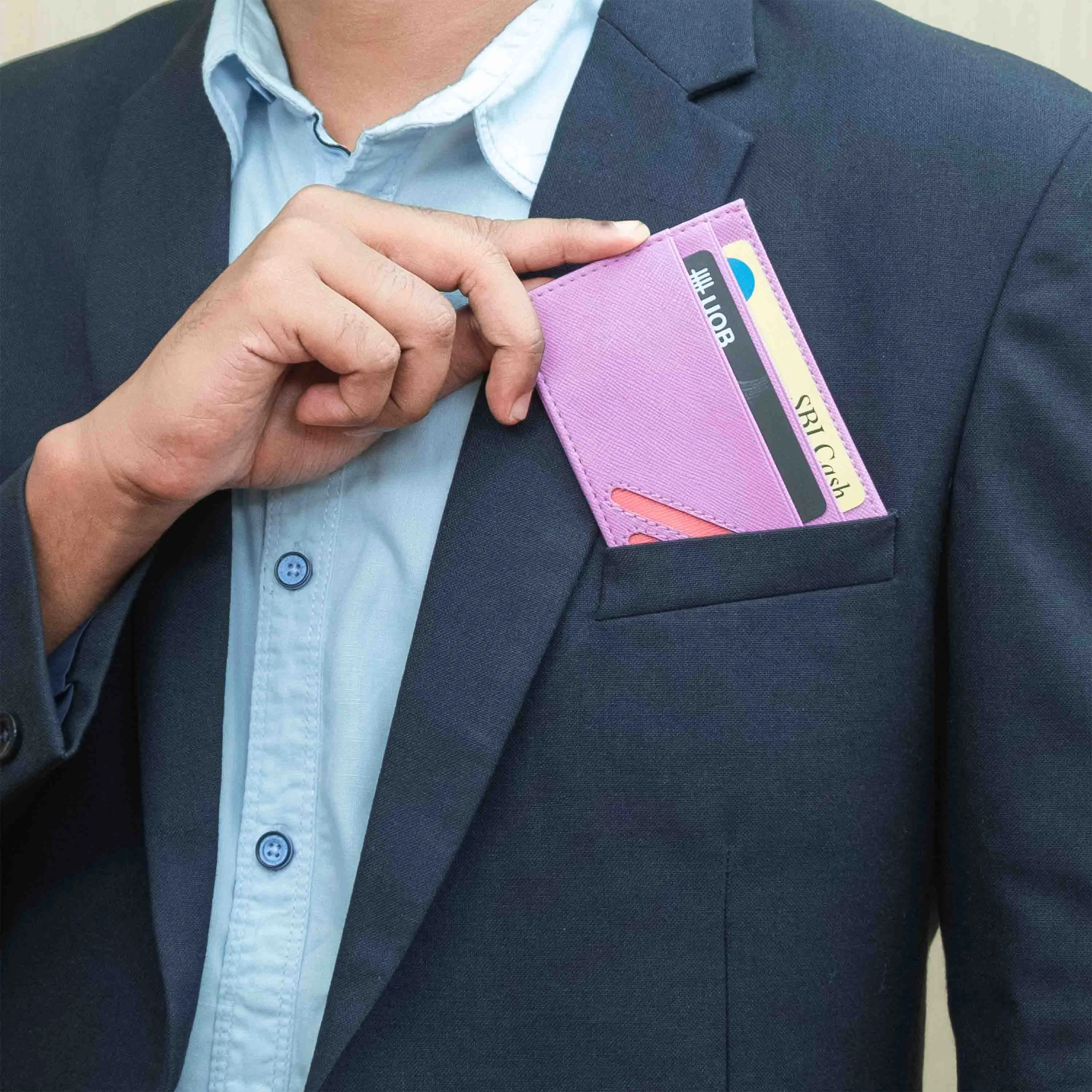 CARD HOLDER - BICHROME