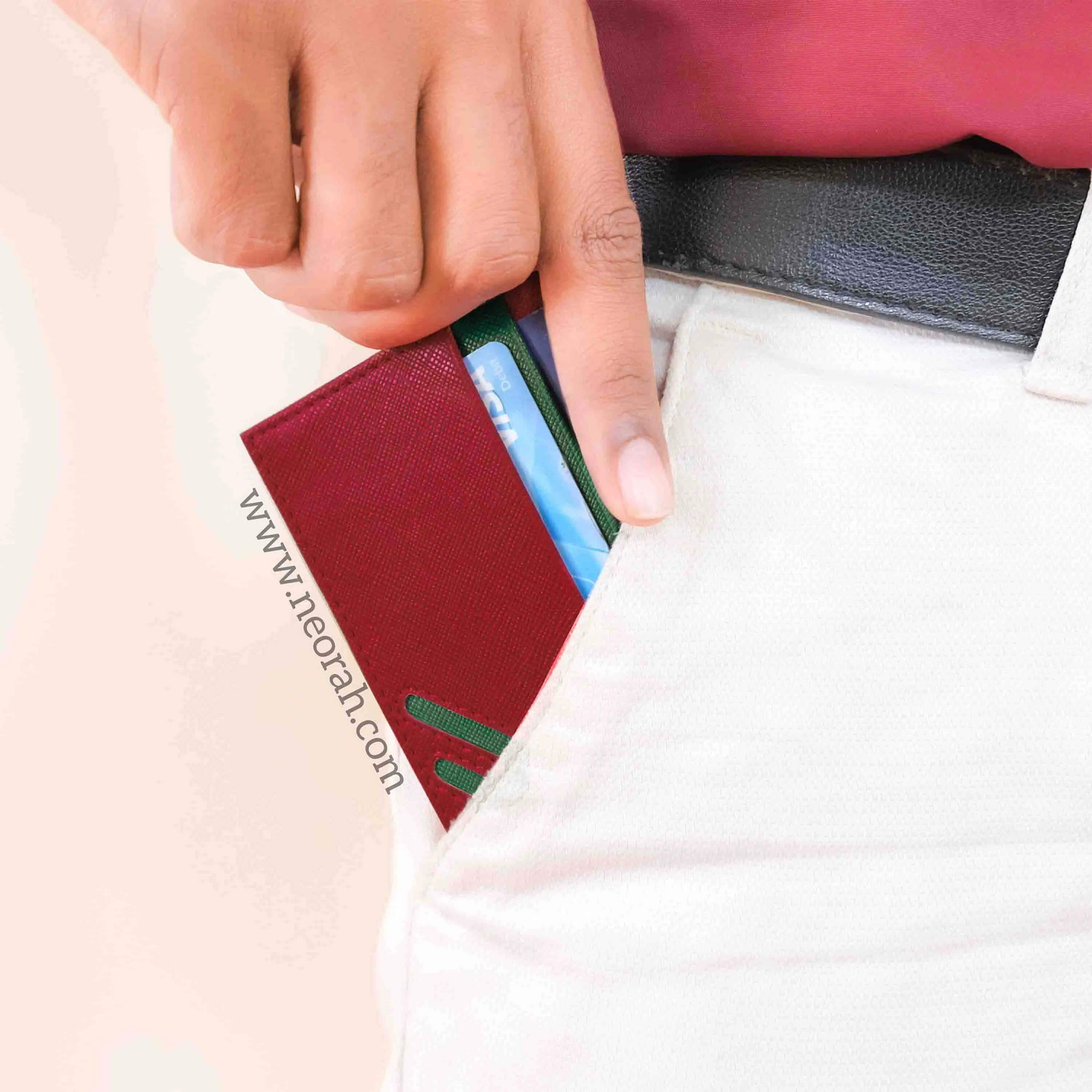 CARD HOLDER - BICHROME