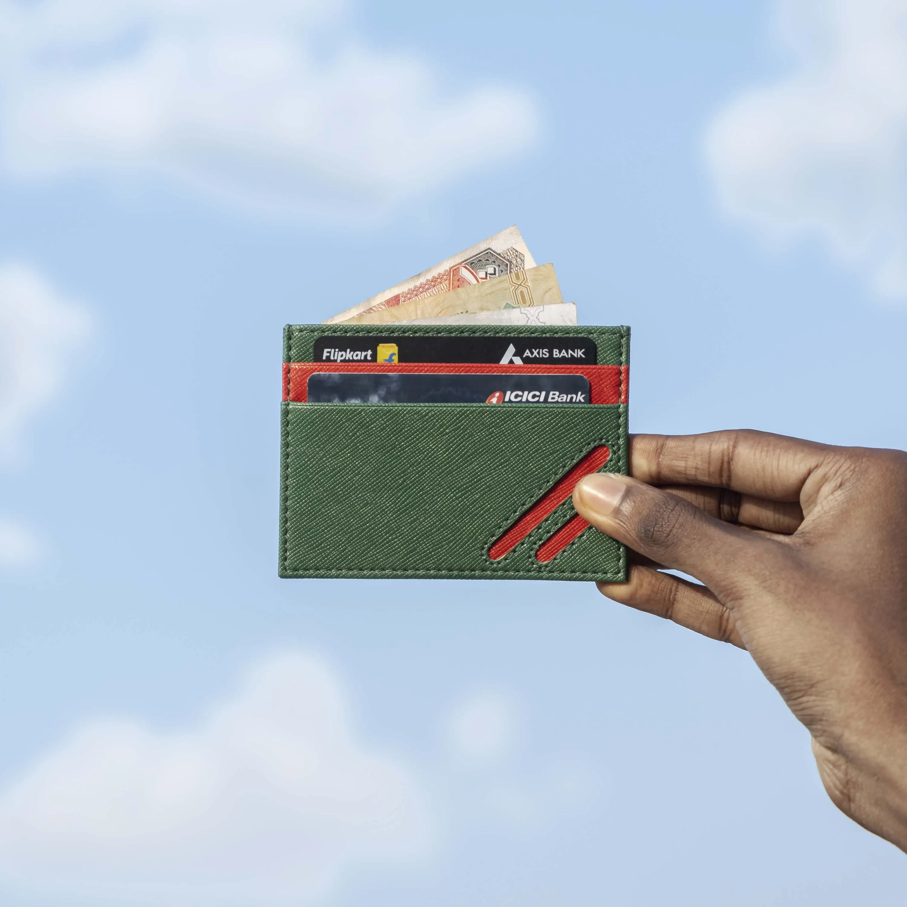 CARD HOLDER - BICHROME