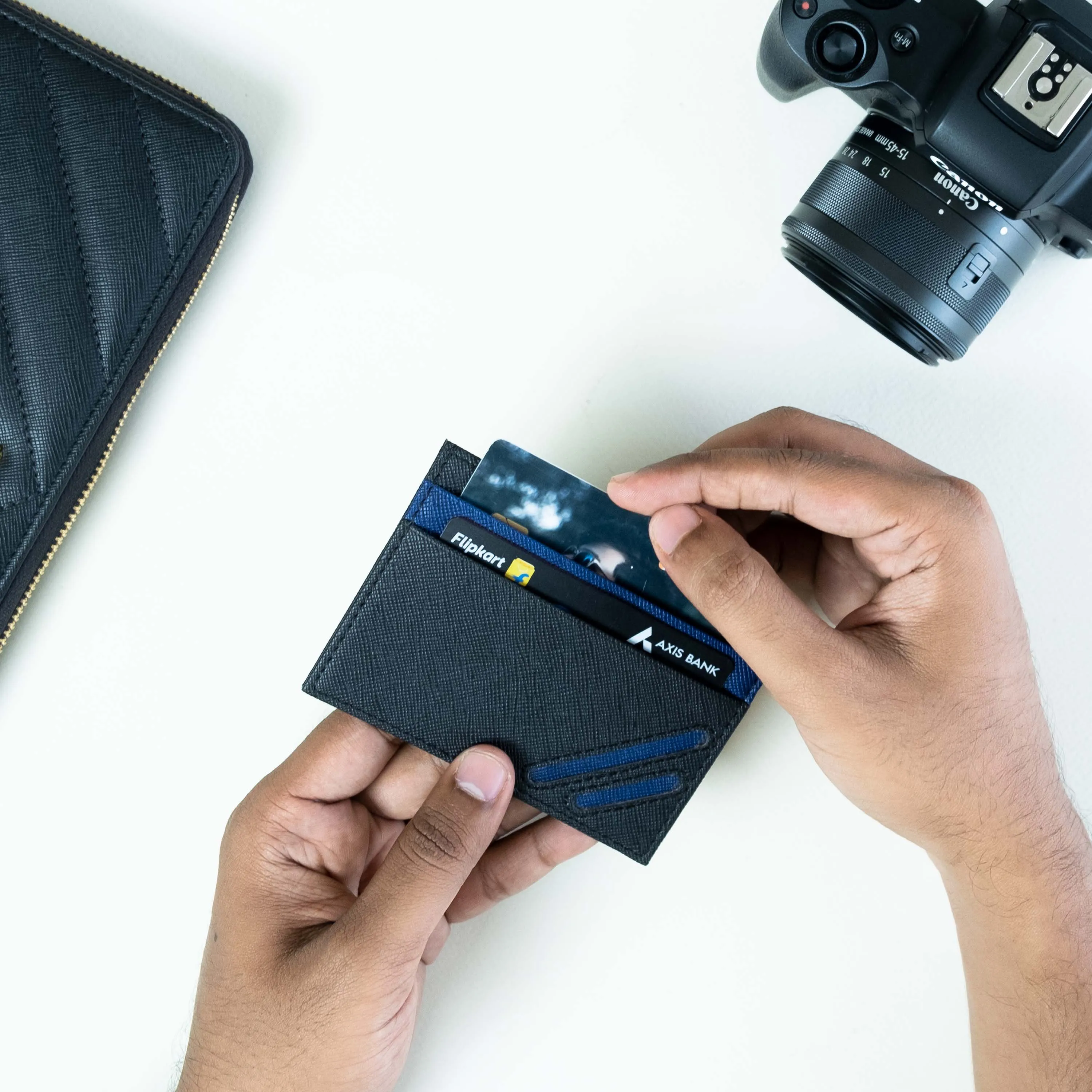 CARD HOLDER - BICHROME