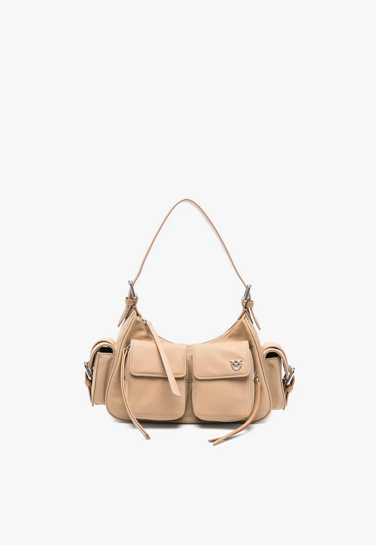 Cargo Logo Plaque Shoulder Bag