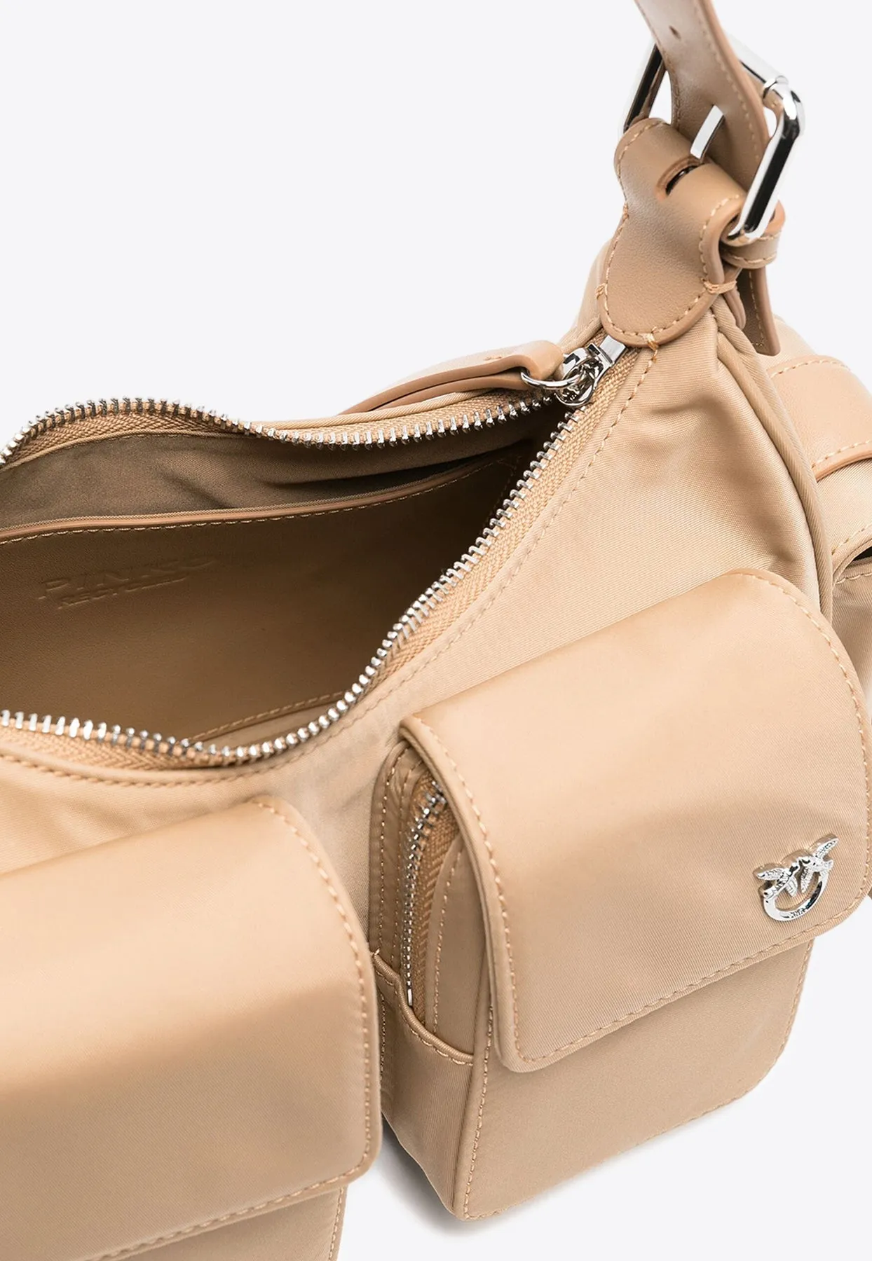 Cargo Logo Plaque Shoulder Bag