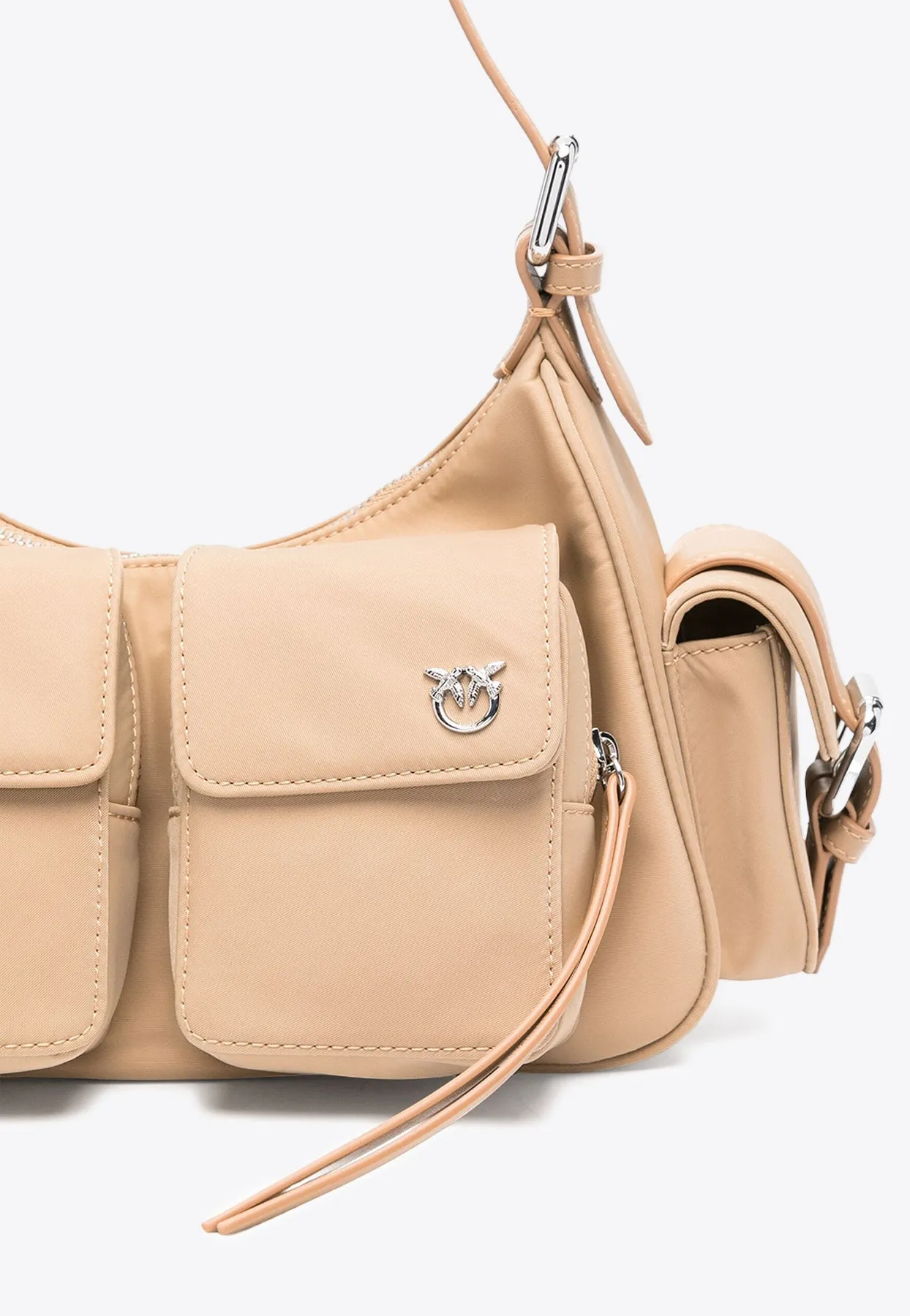 Cargo Logo Plaque Shoulder Bag