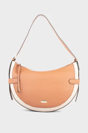 Casual Hobo Hand Bags BH0050-Tan