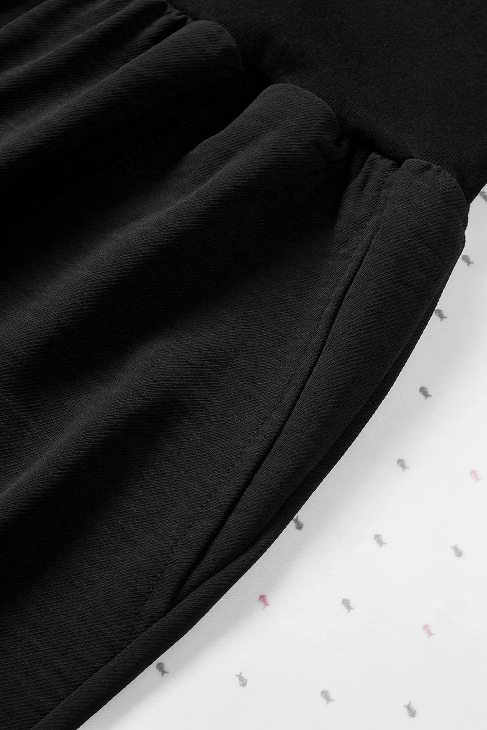 Casual Pocketed Elastic Waist Joggers