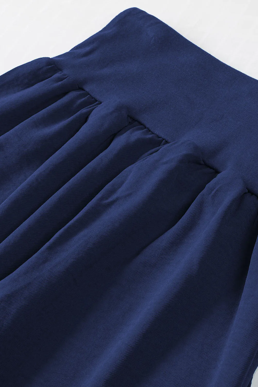 Casual Pocketed Elastic Waist Joggers