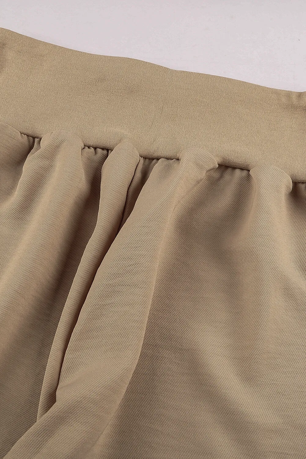 Casual Pocketed Elastic Waist Joggers