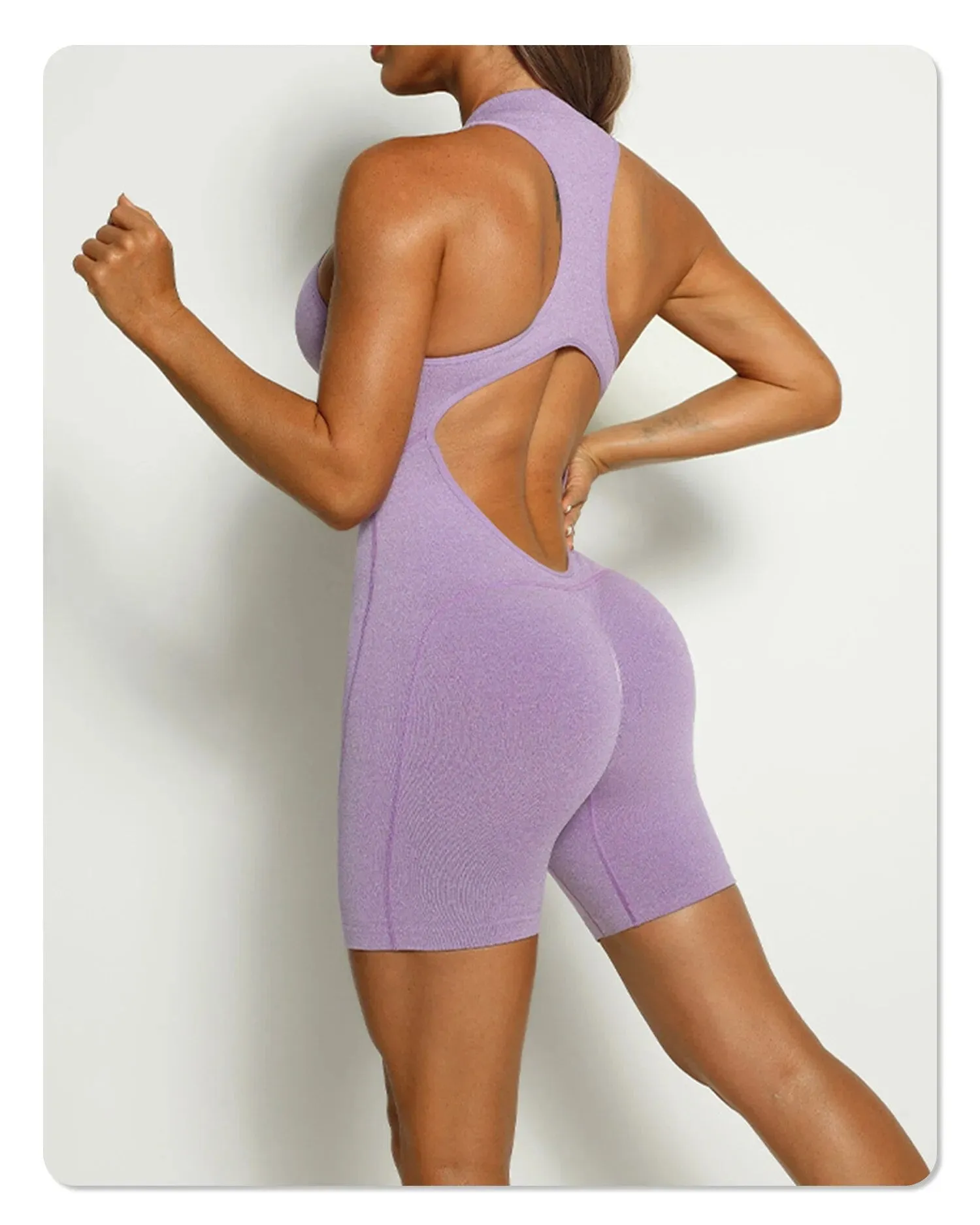 Champ Zip Seamless Romper