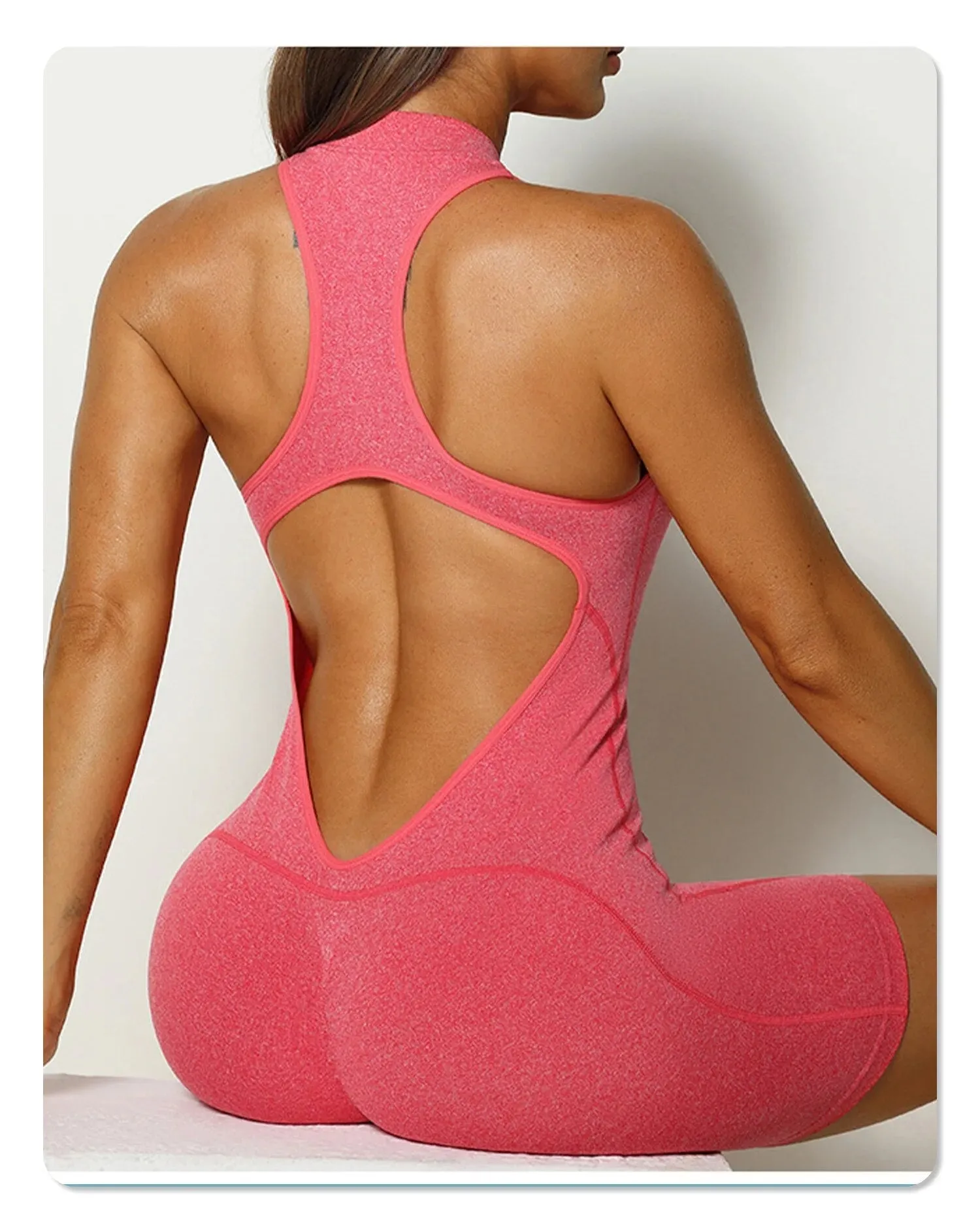 Champ Zip Seamless Romper