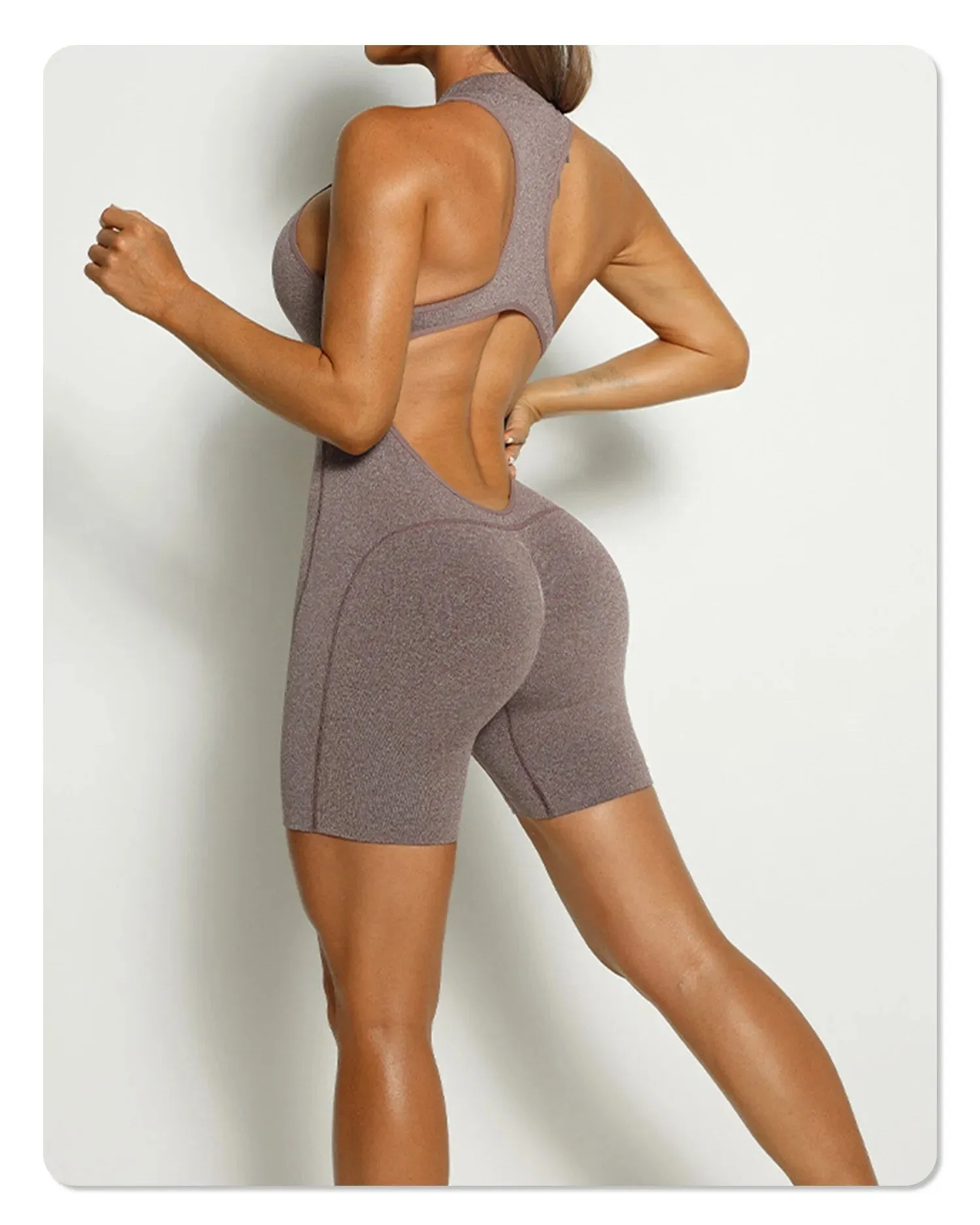 Champ Zip Seamless Romper