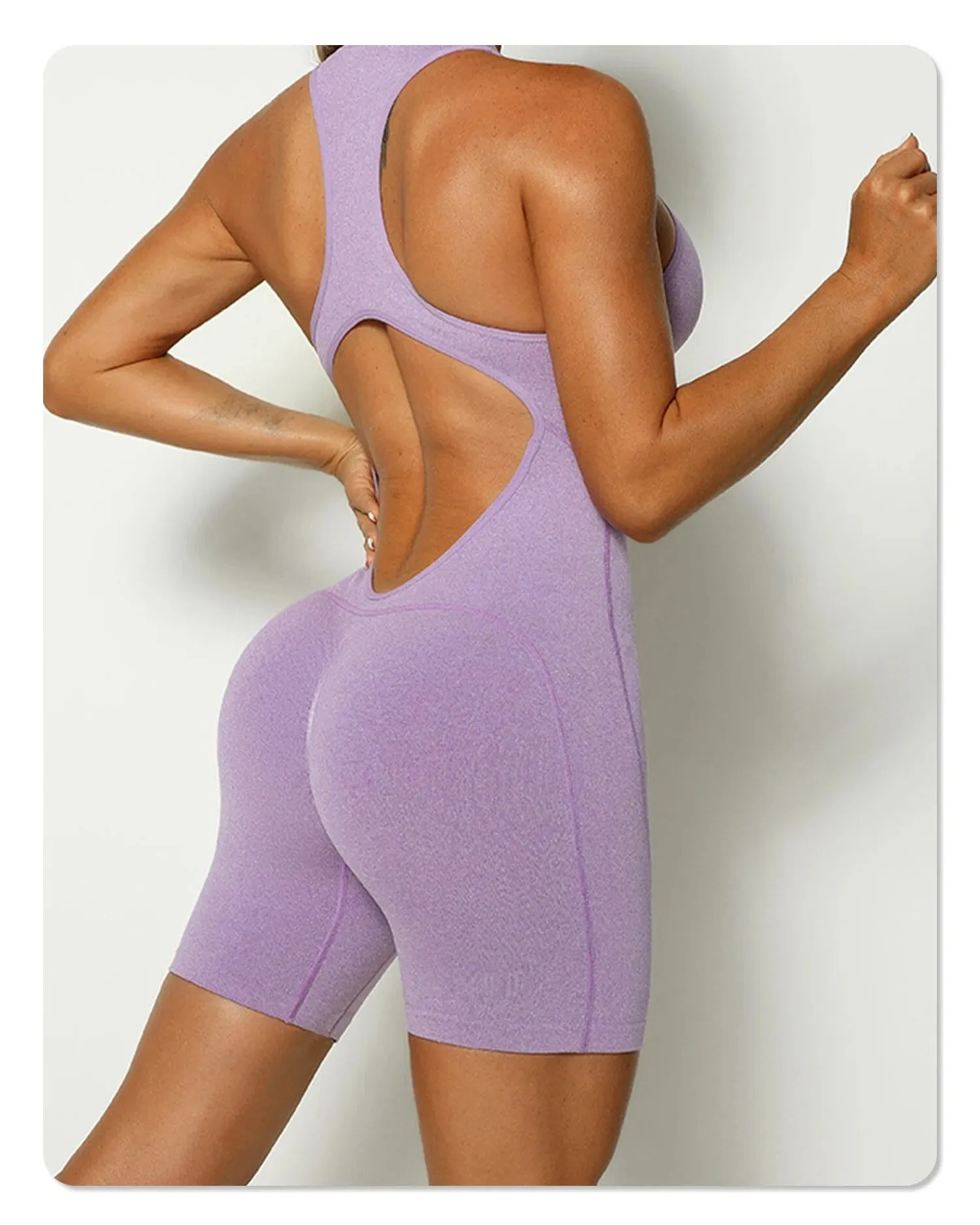 Champ Zip Seamless Romper