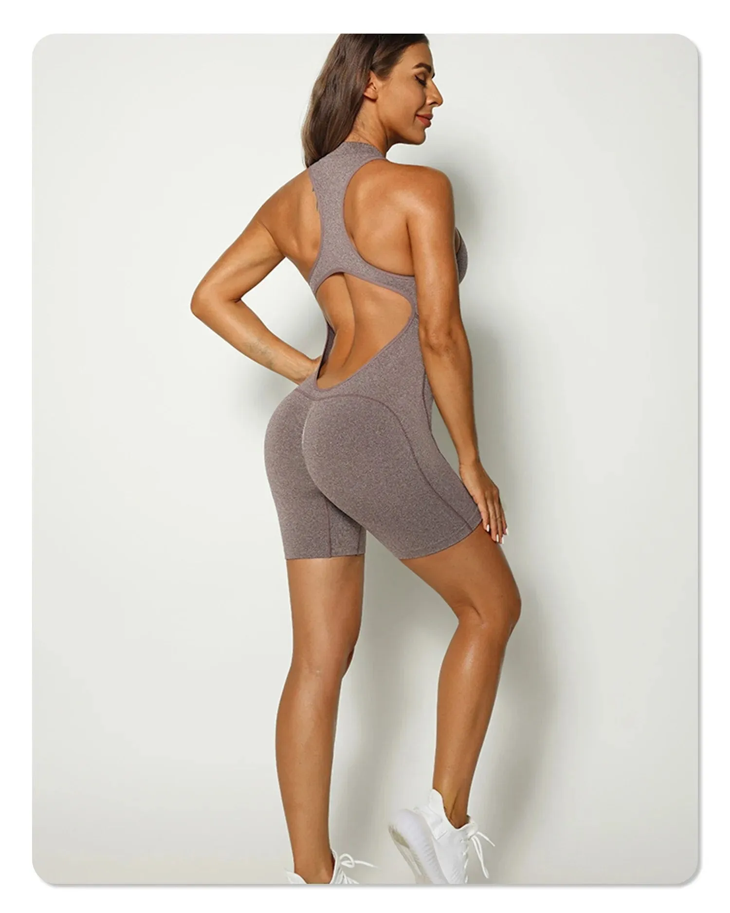 Champ Zip Seamless Romper