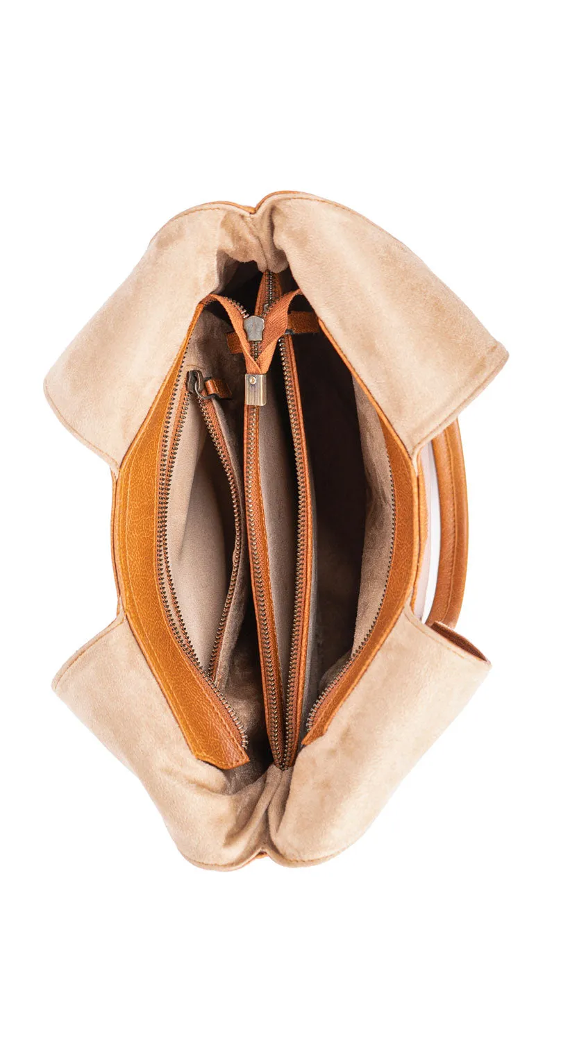 Classic Tan Handcrafted Tote Bag